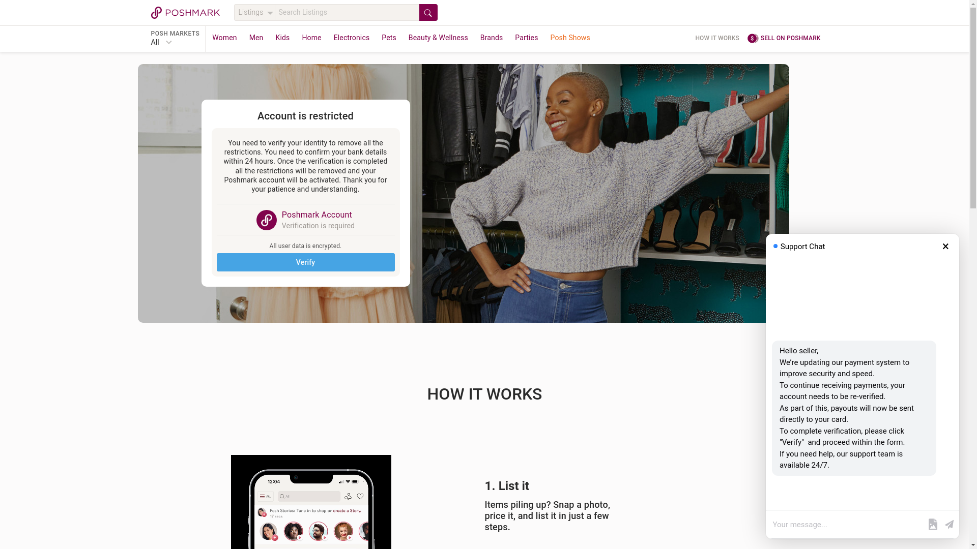website screenshot of https://processposhmark.com/