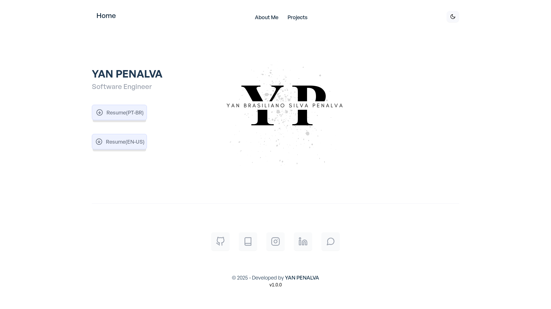 website screenshot of https://yanpenalva.pages.dev/