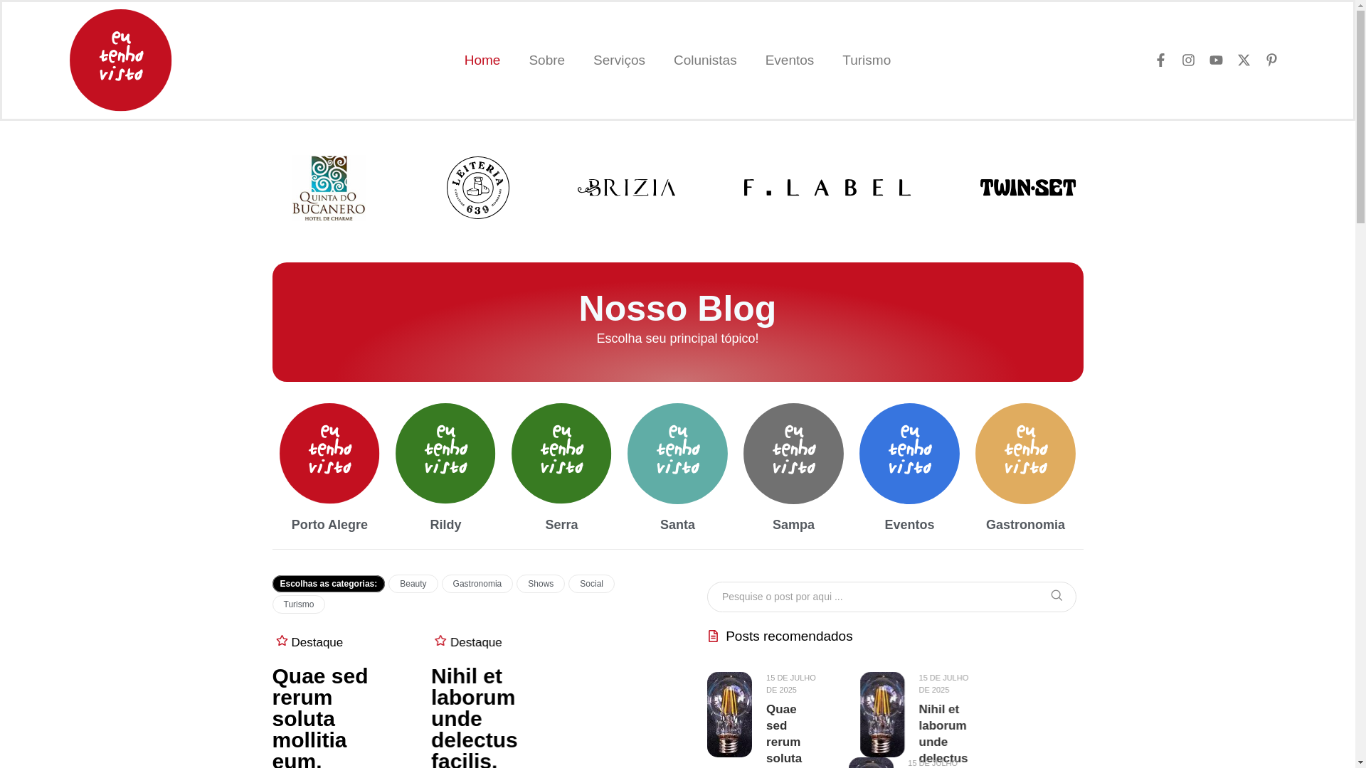 website screenshot of https://eutenhovisto.com.br/