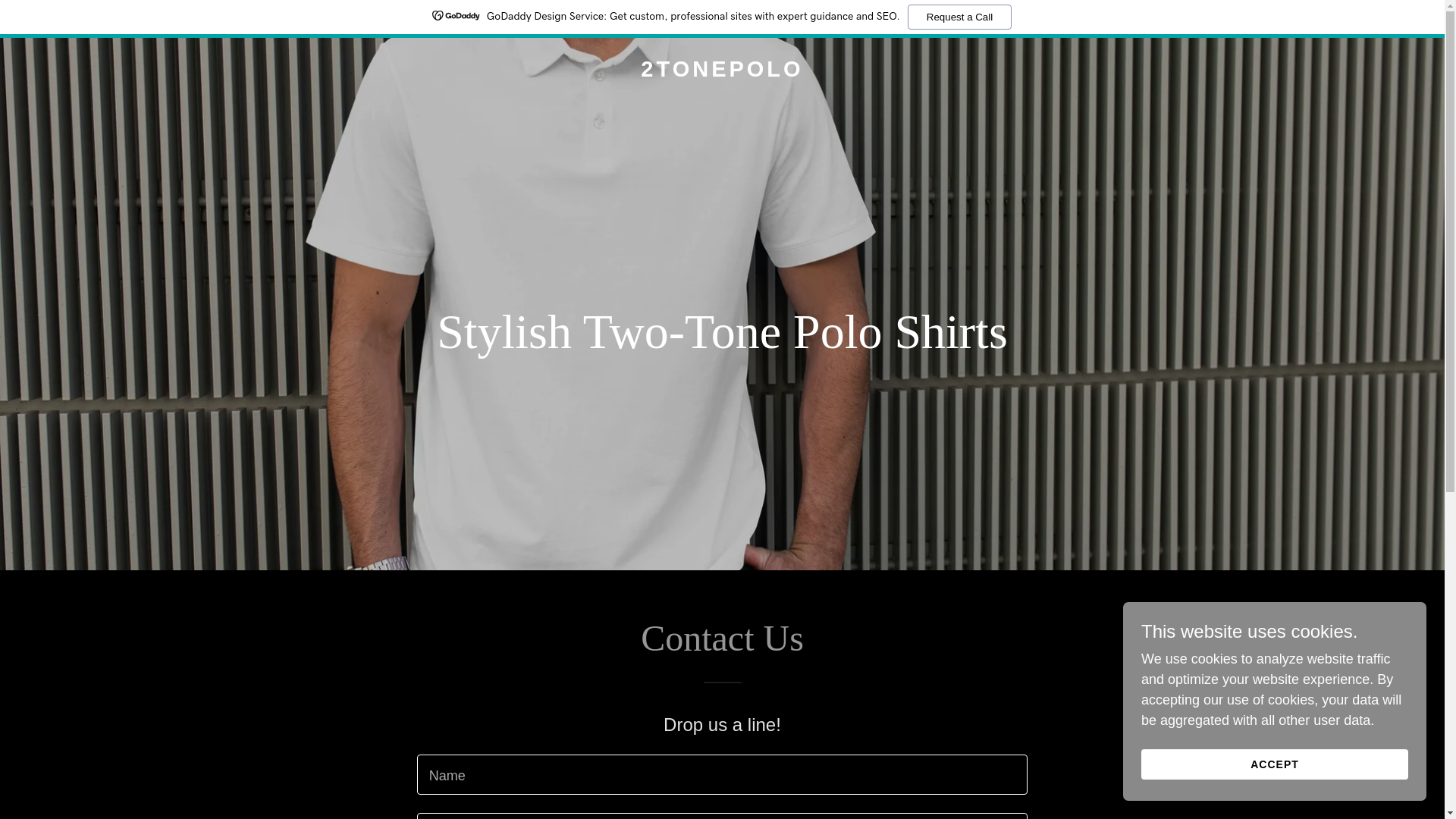 website screenshot of https://2tonepolo.store/