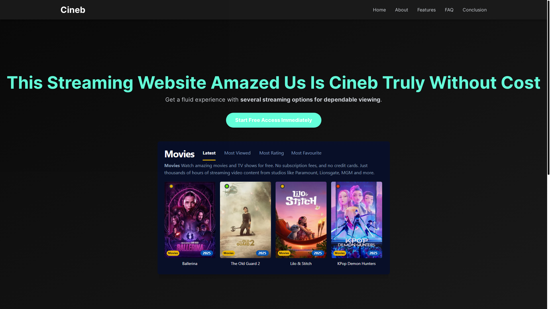 website screenshot of https://cineb-zuyz.pages.dev/