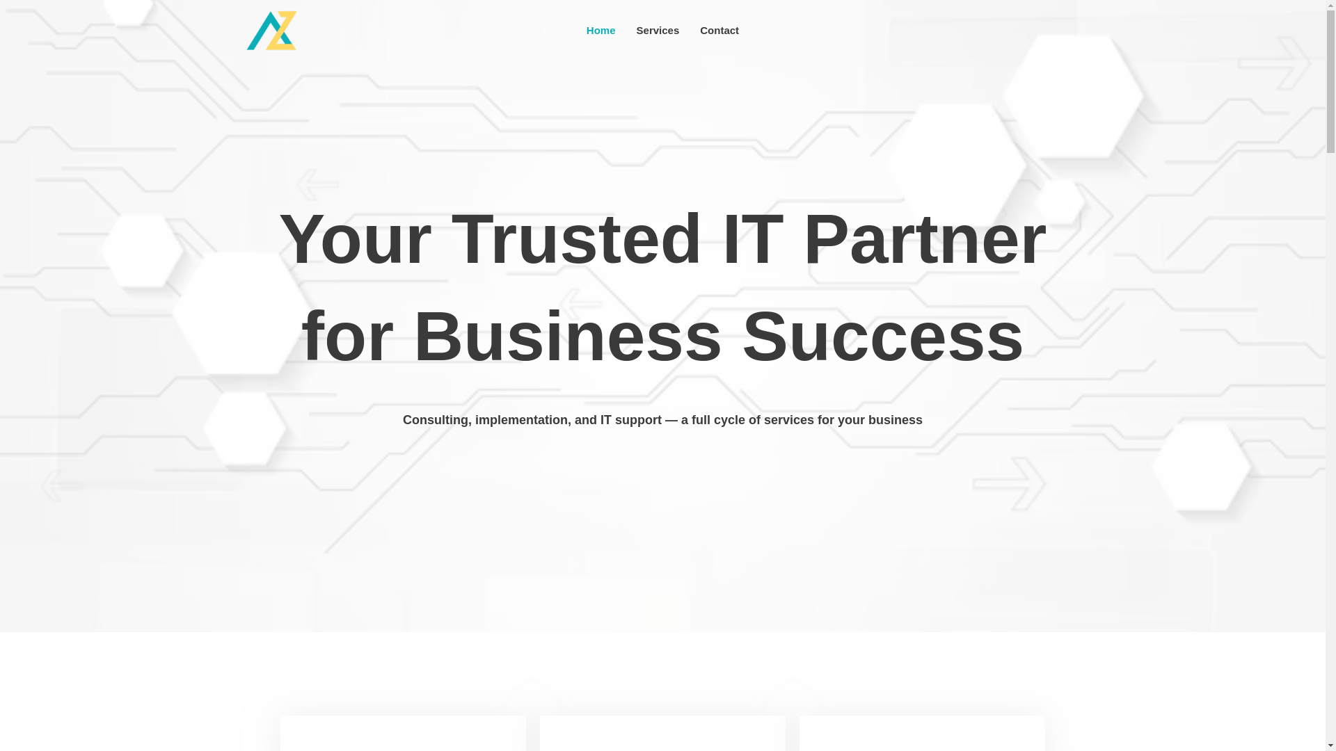 website screenshot of https://hanchutechnology.com/