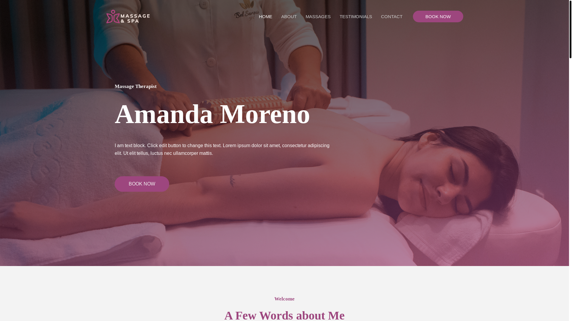 website screenshot of https://mastermassagem.com.br/