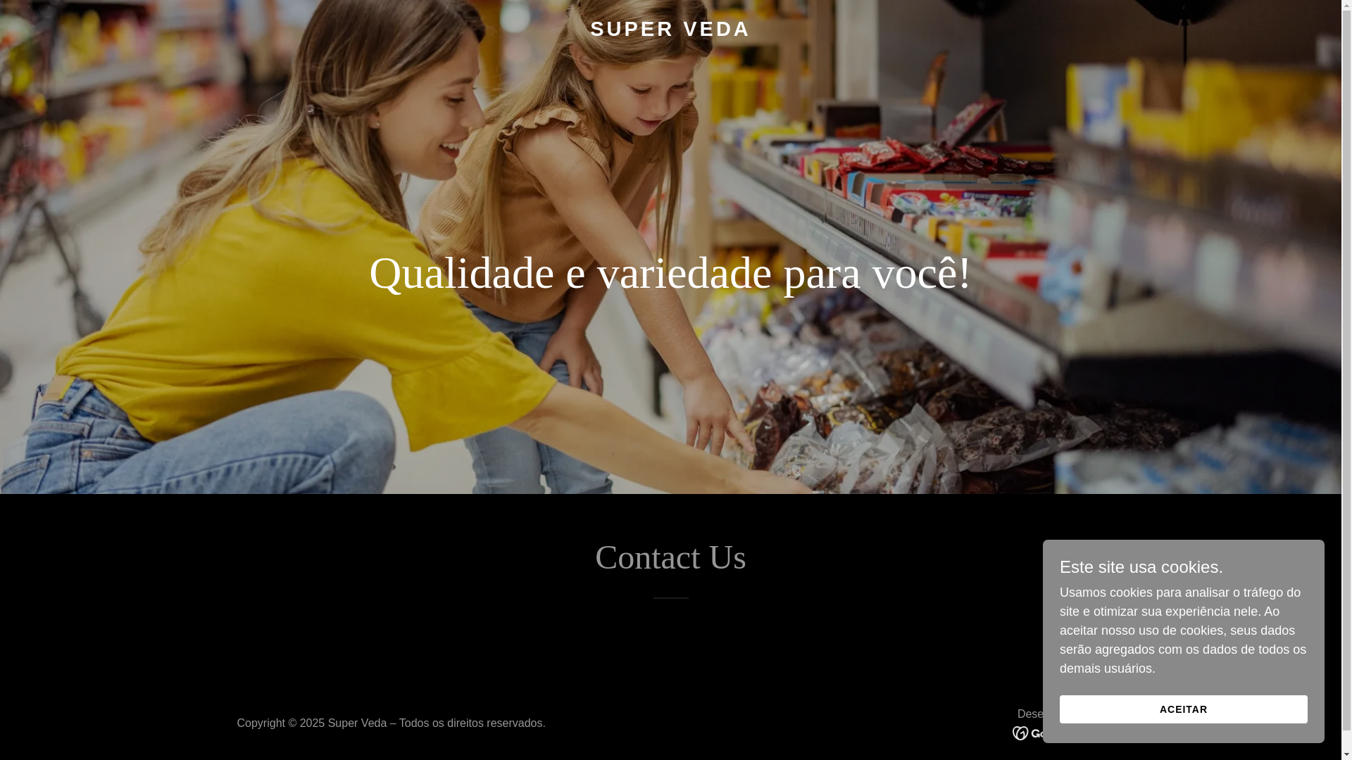 website screenshot of https://supervedabr.com/