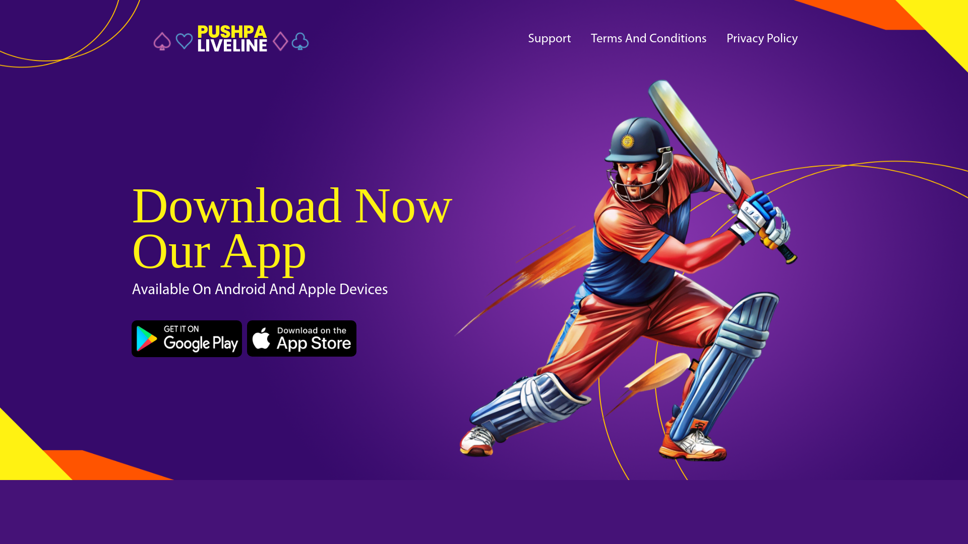 website screenshot of https://pushpaliveline-com.pages.dev/