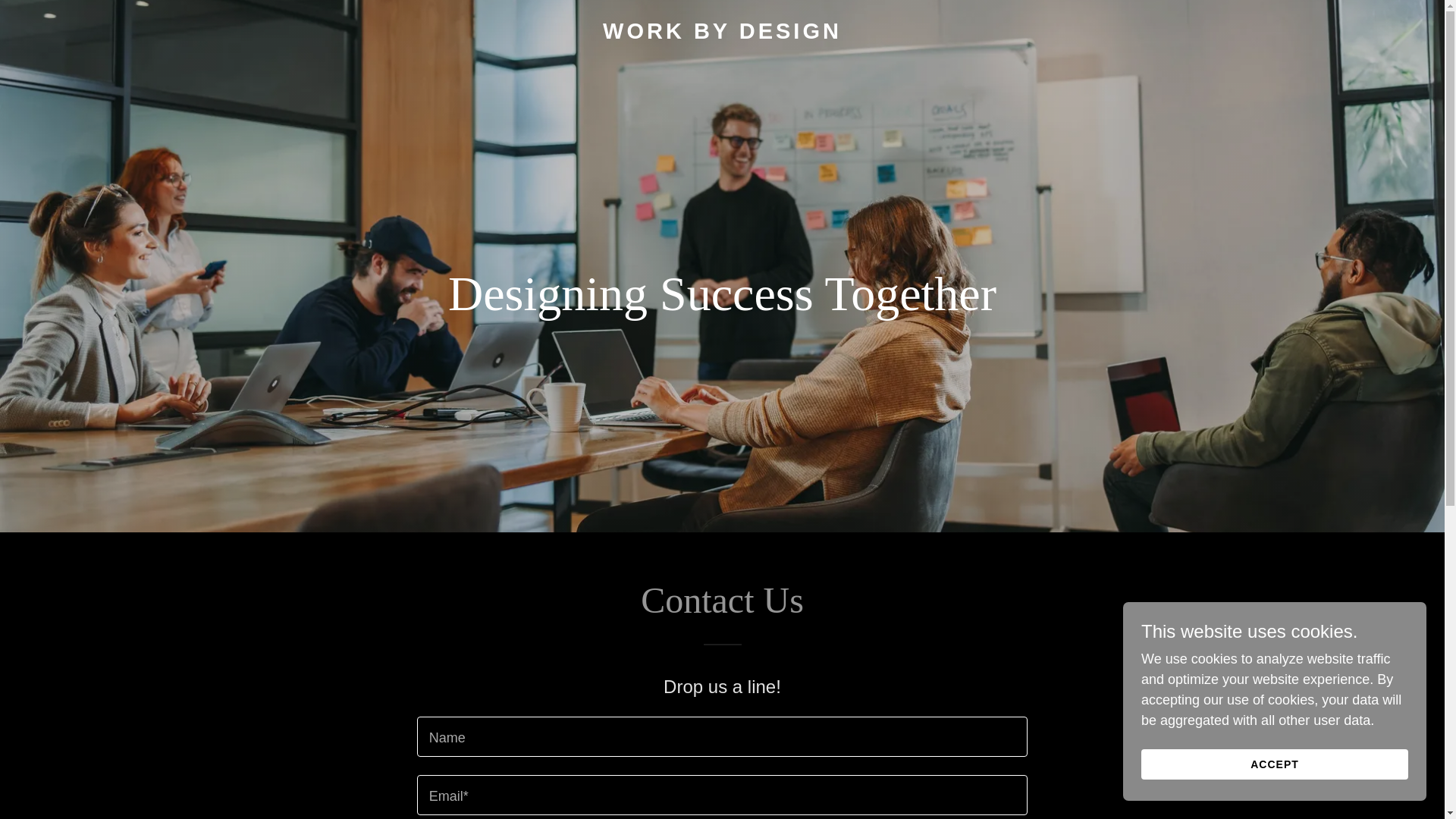 website screenshot of https://workbydesign.studio/
