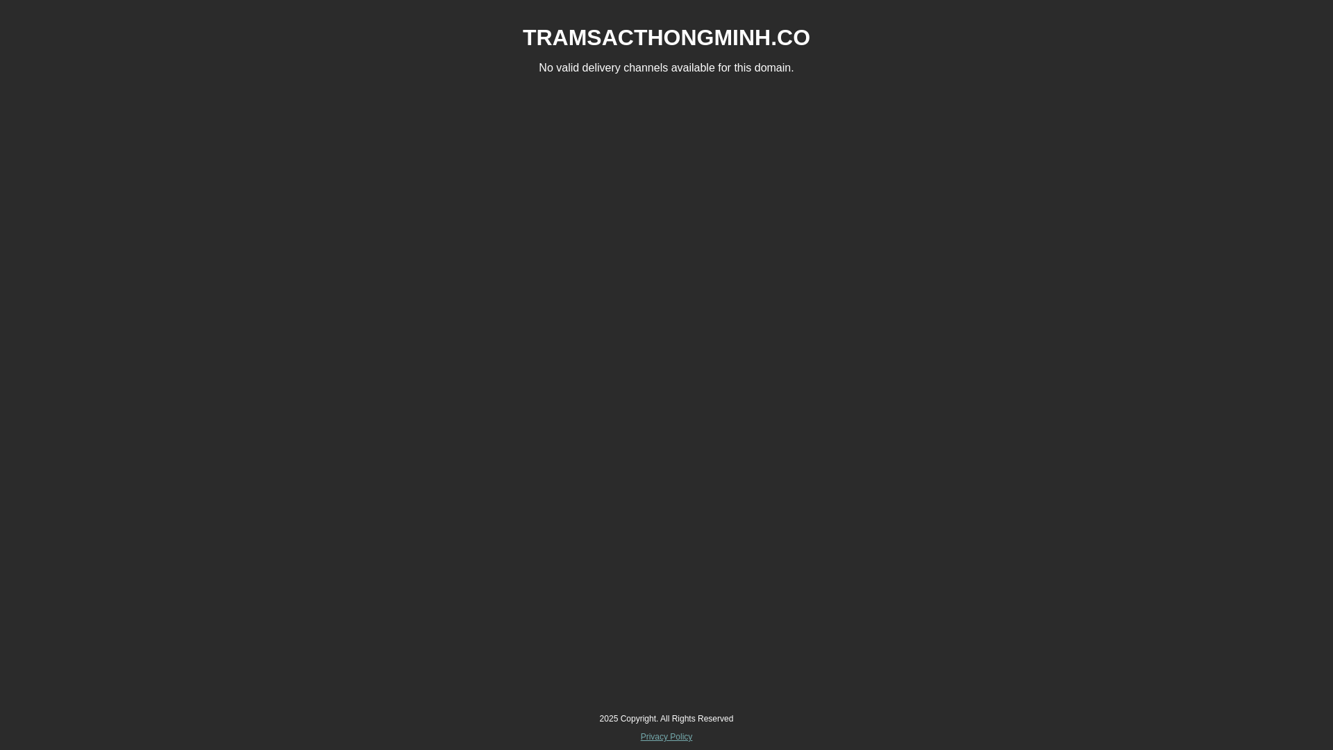 website screenshot of https://tramsacthongminh.co/
