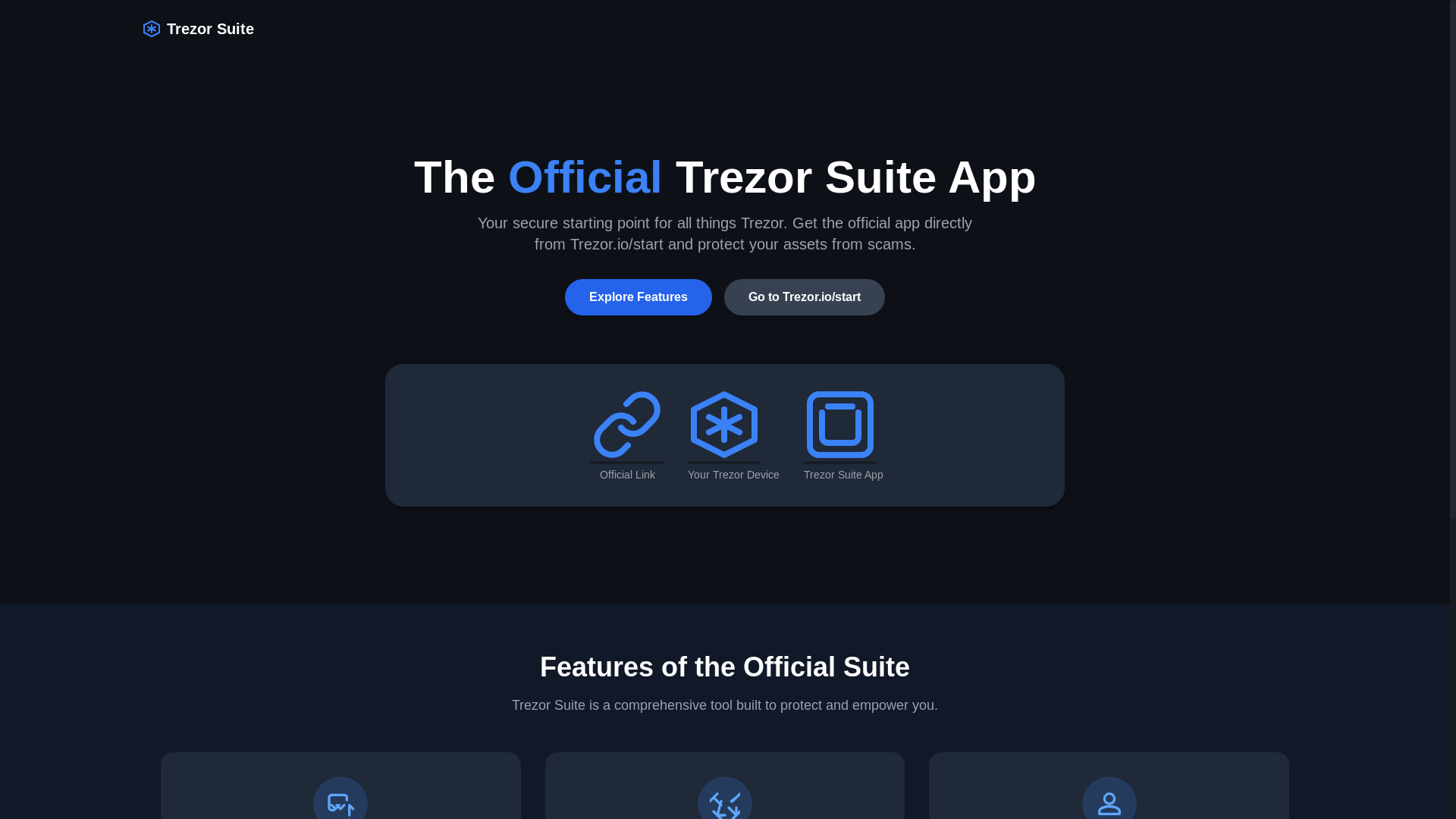 website screenshot of https://trezoor-io-start-us.pages.dev/