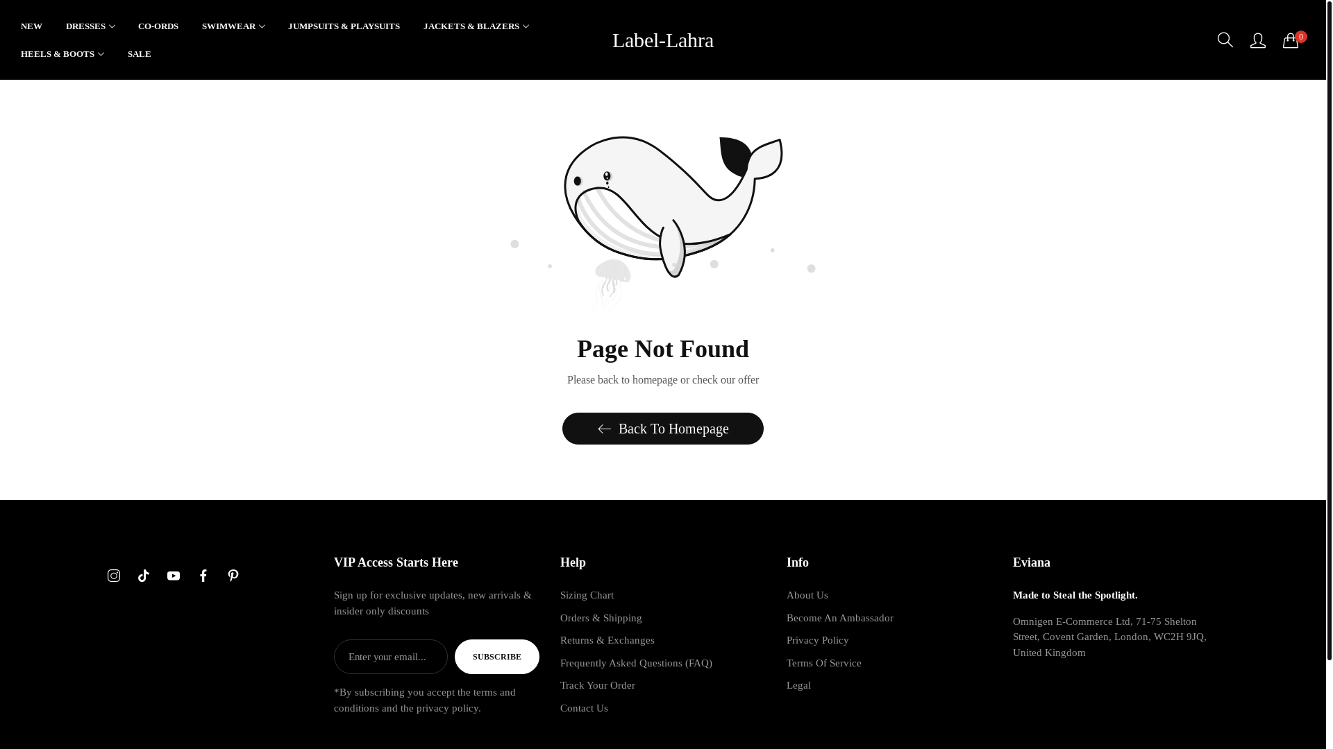 website screenshot of https://label-lahra.com/