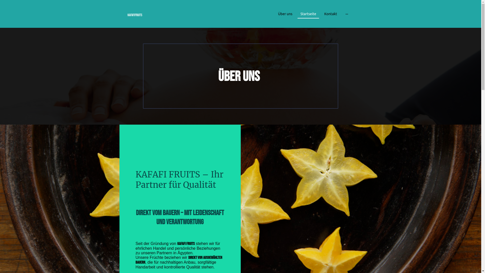 website screenshot of https://kafafifruits.de/