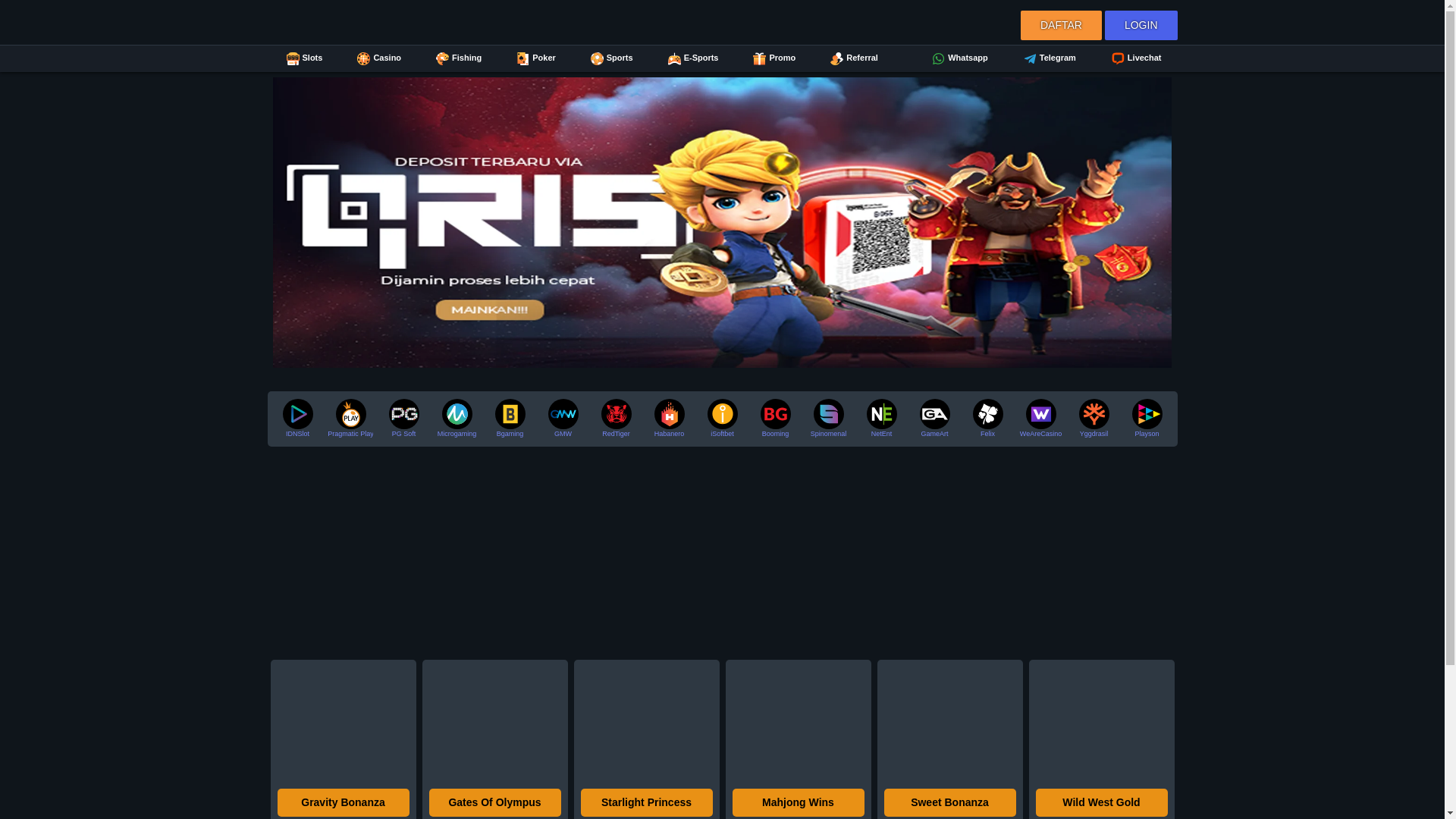 website screenshot of https://megawin123.pages.dev/