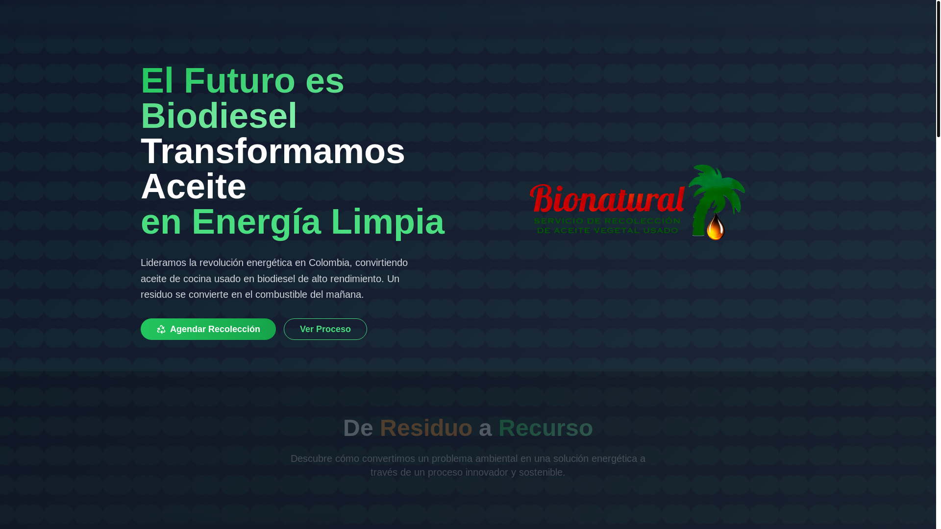 website screenshot of https://bionaturaldc.com/