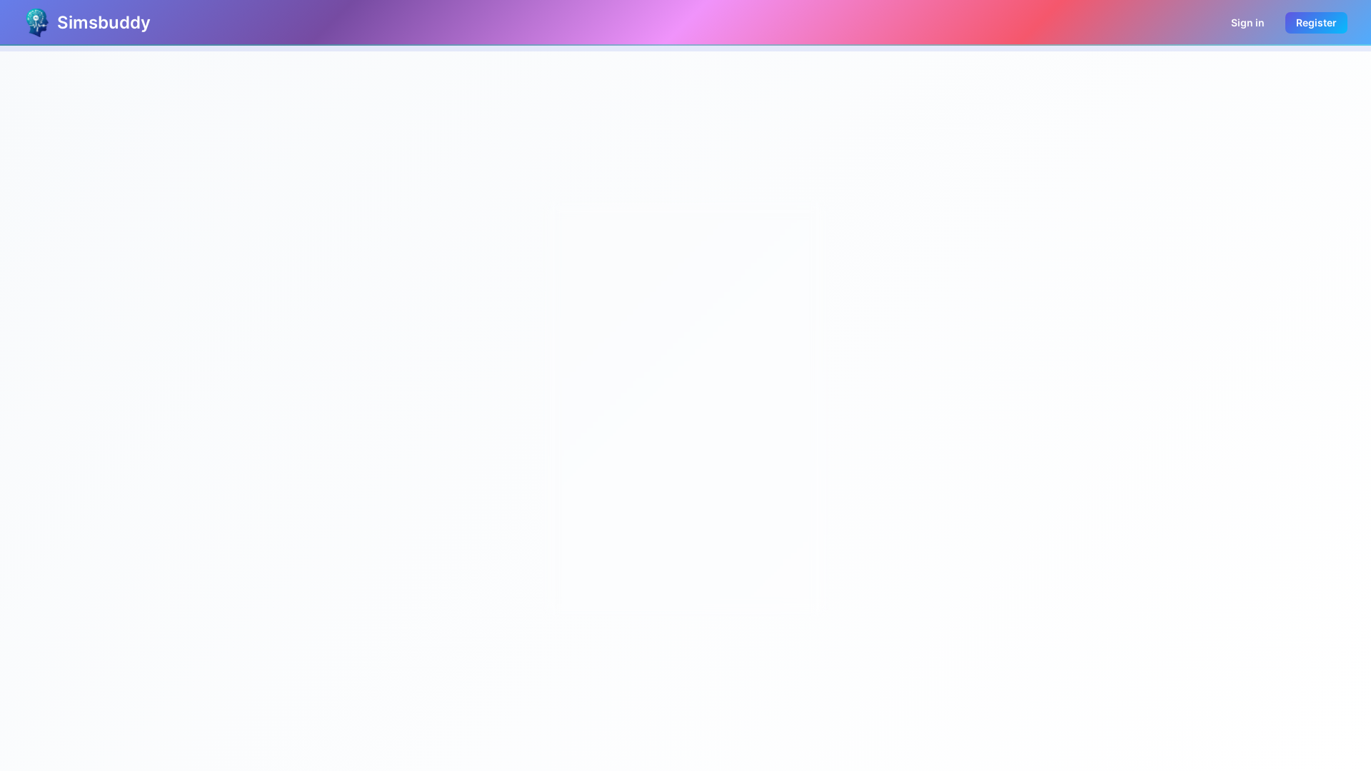 website screenshot of https://simulapal.pages.dev/