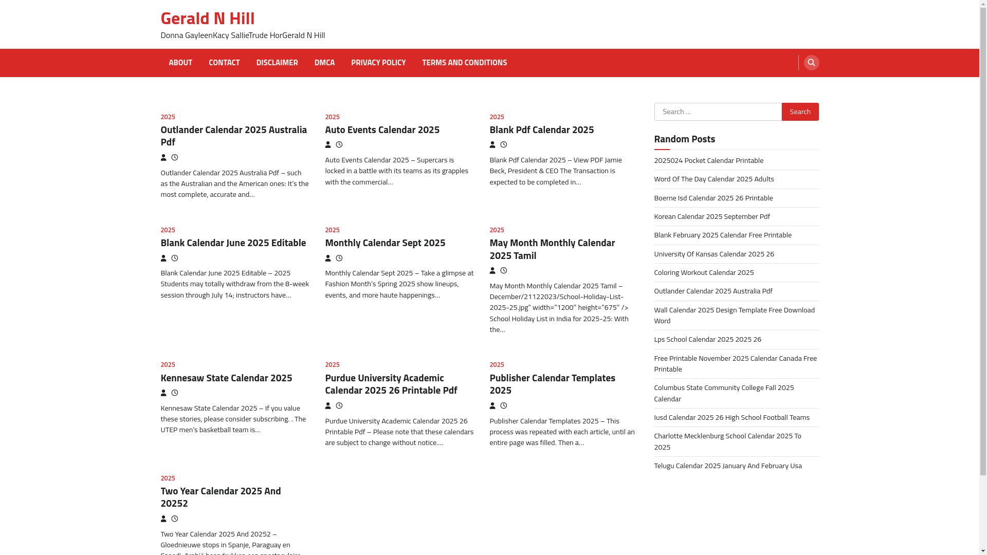 website screenshot of https://geraldnhillj.pages.dev/