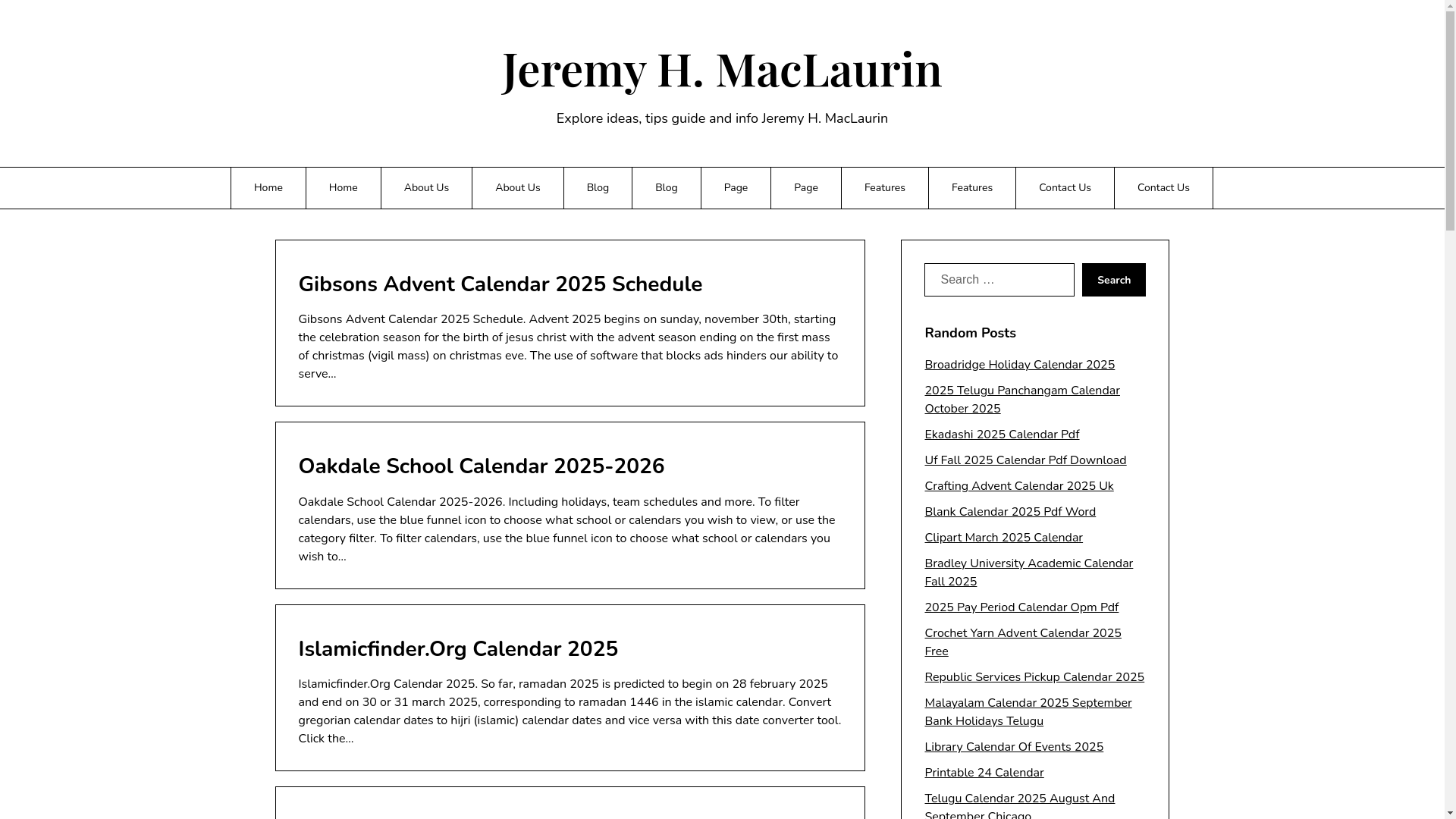 website screenshot of https://jeremyhmaclaurin.pages.dev/