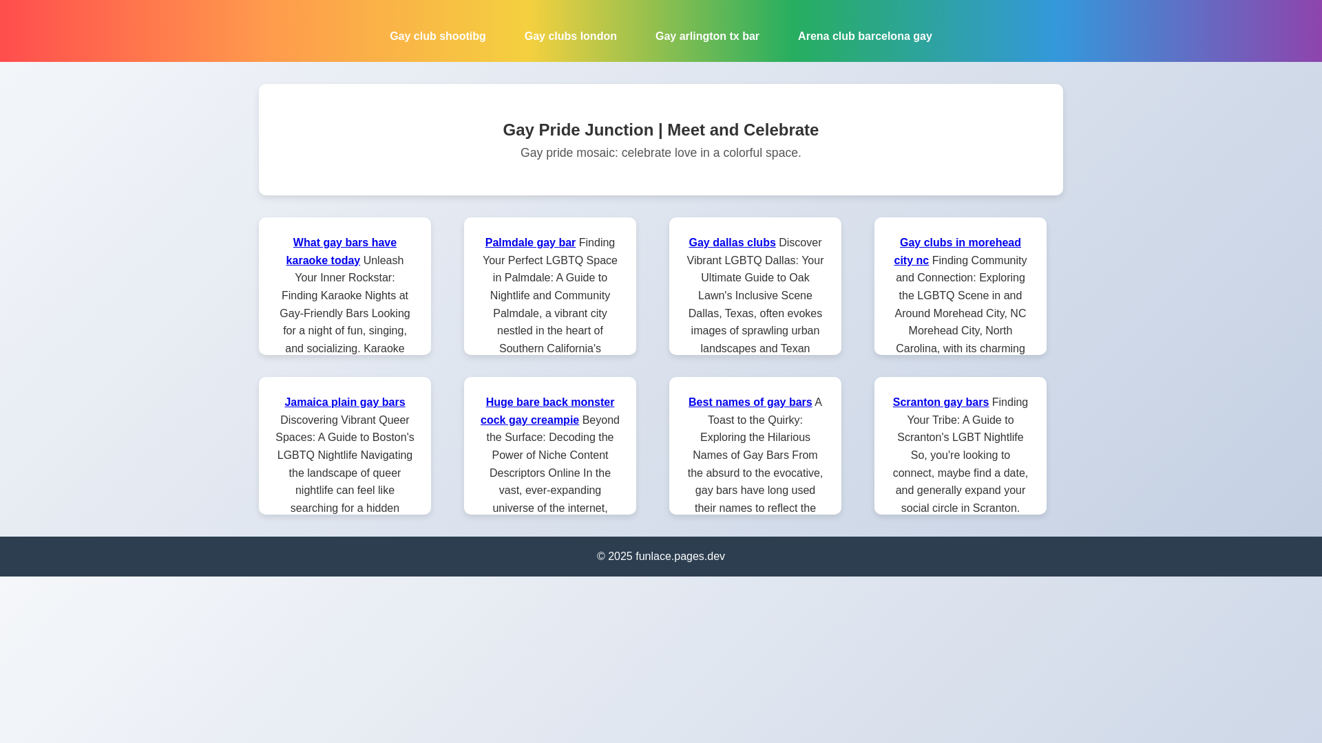 website screenshot of https://funlace.pages.dev/