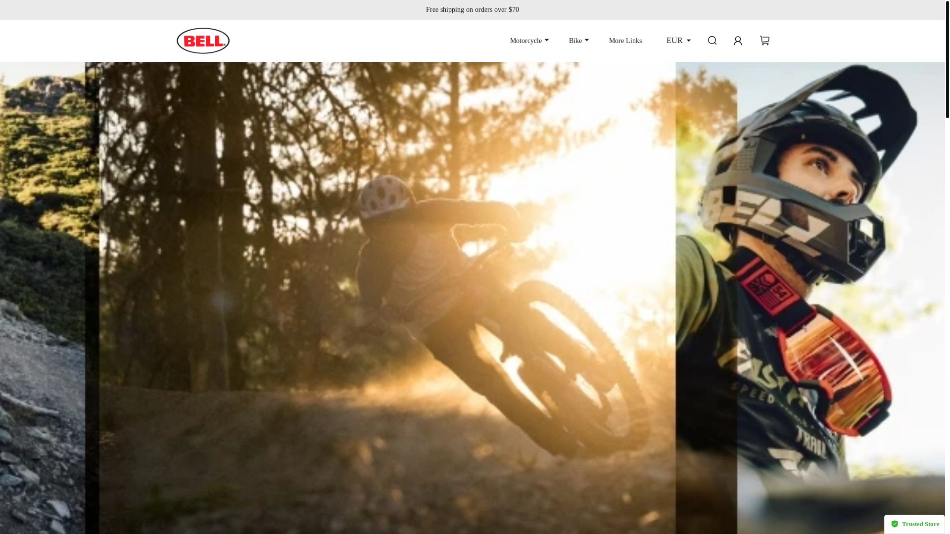 website screenshot of https://bellhelmets-eu.top/