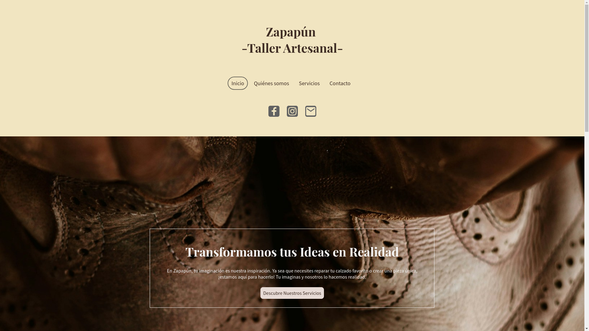 website screenshot of https://zapapun.es/