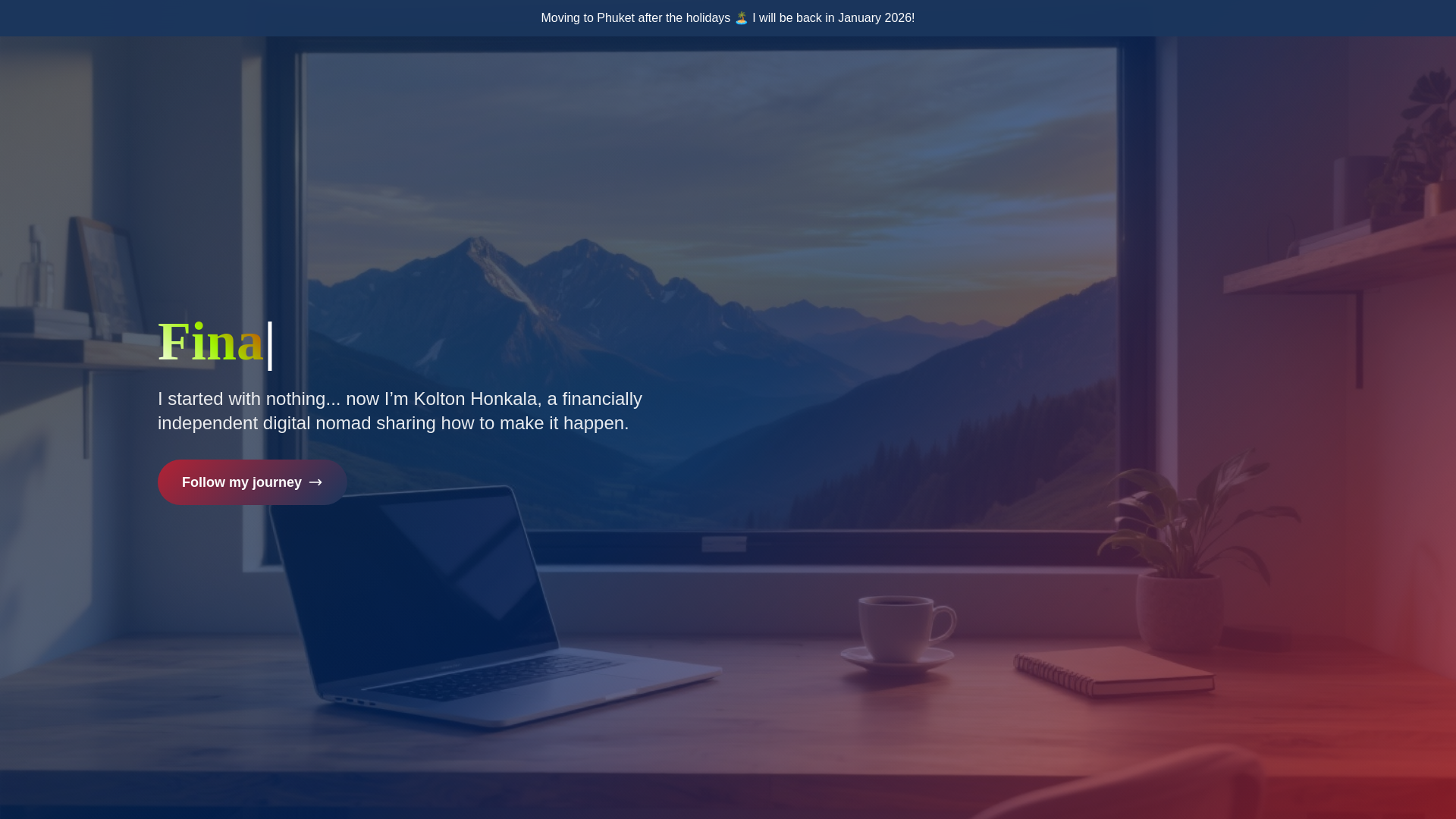website screenshot of https://kolhonk.com/