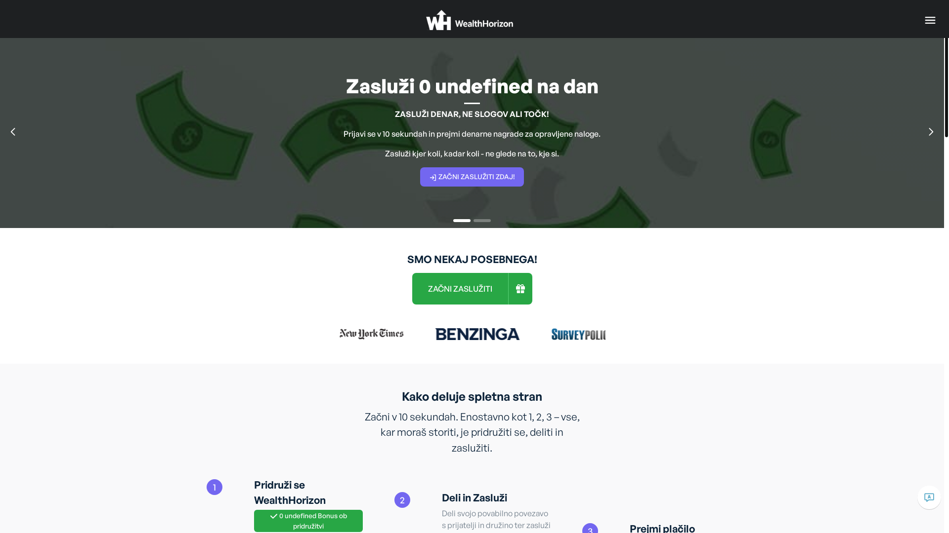 website screenshot of https://wealthhorizon-drc.pages.dev/