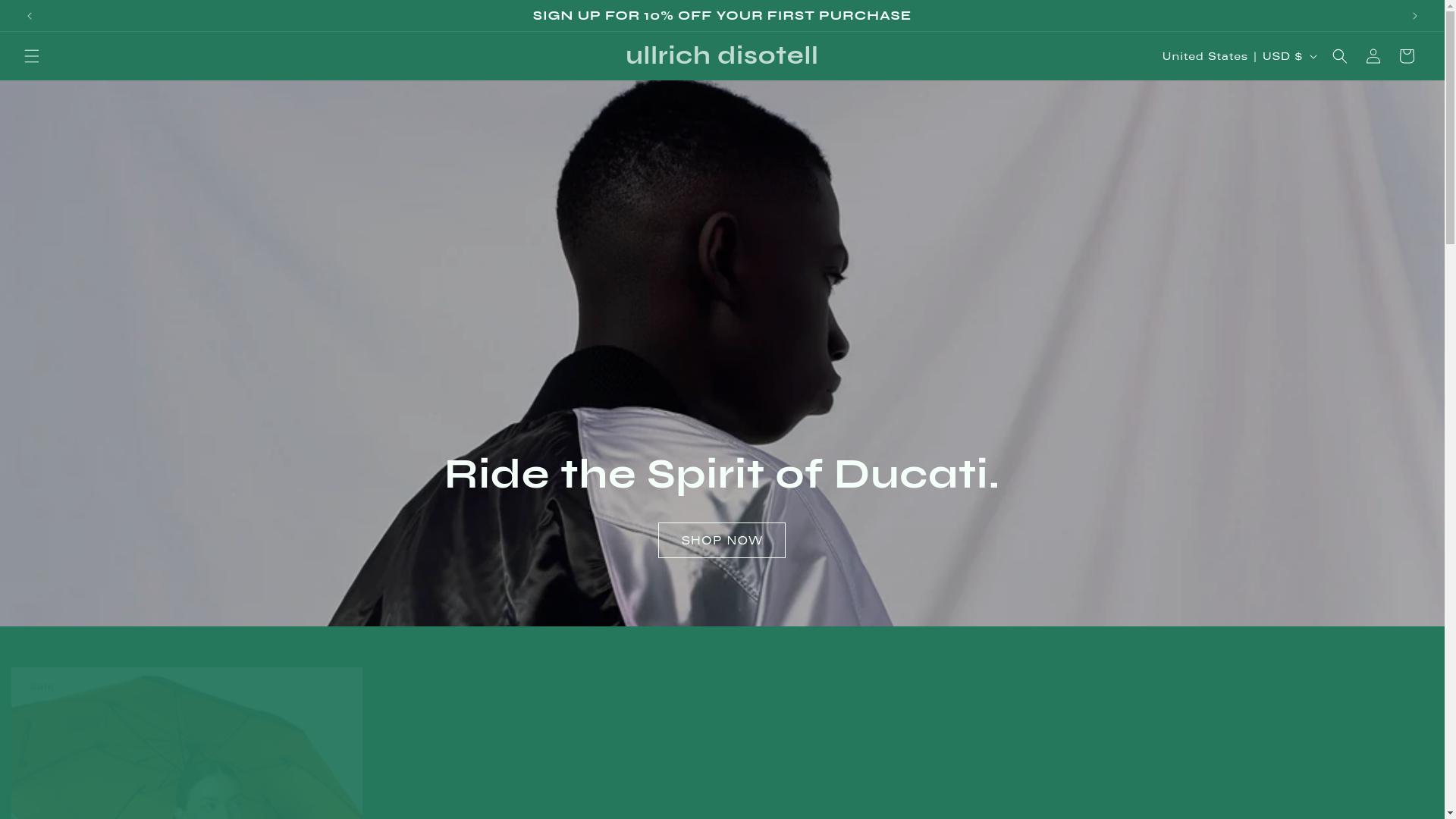 website screenshot of https://ullrichdisotell.shop/
