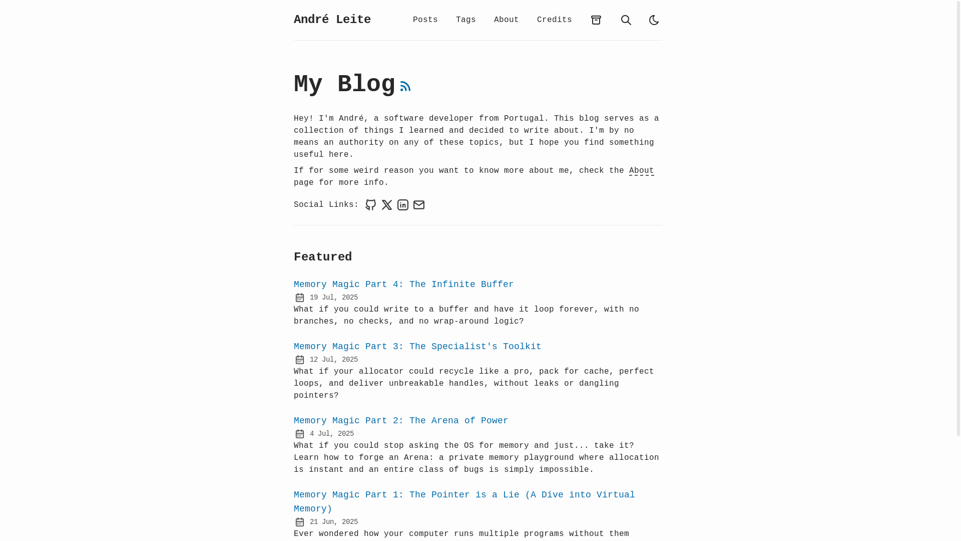 website screenshot of https://andreleite-com.pages.dev/