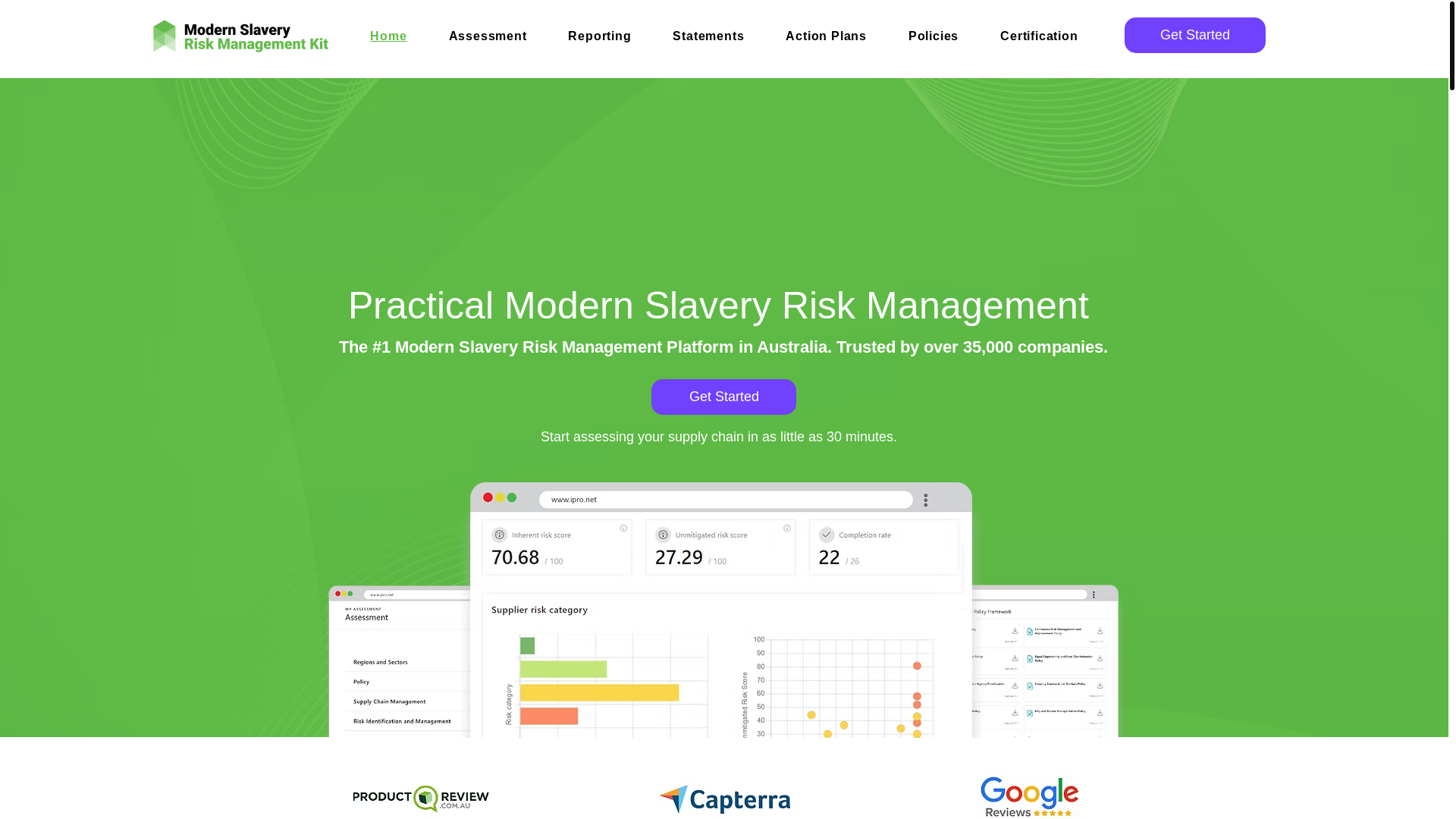website screenshot of https://modernslaverykit.com/