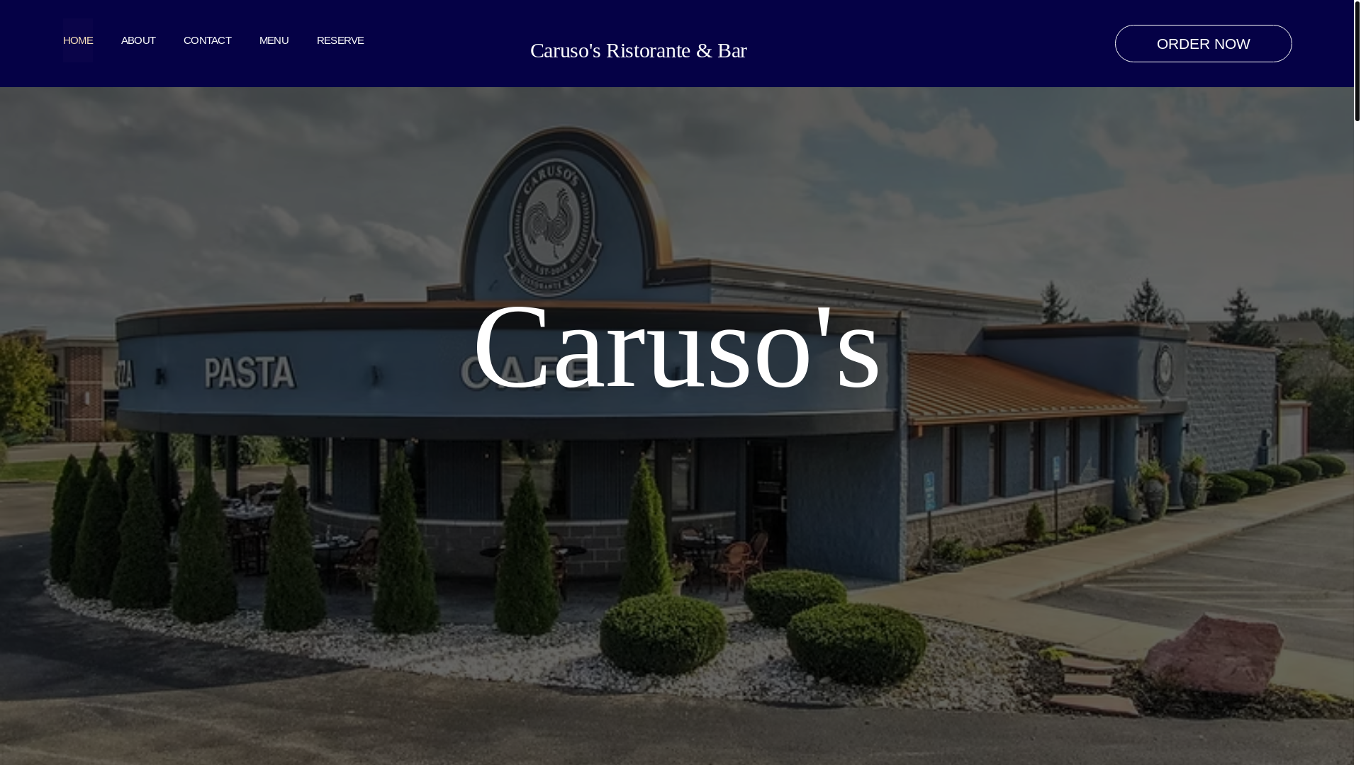 website screenshot of https://carusoscincinnati.com/