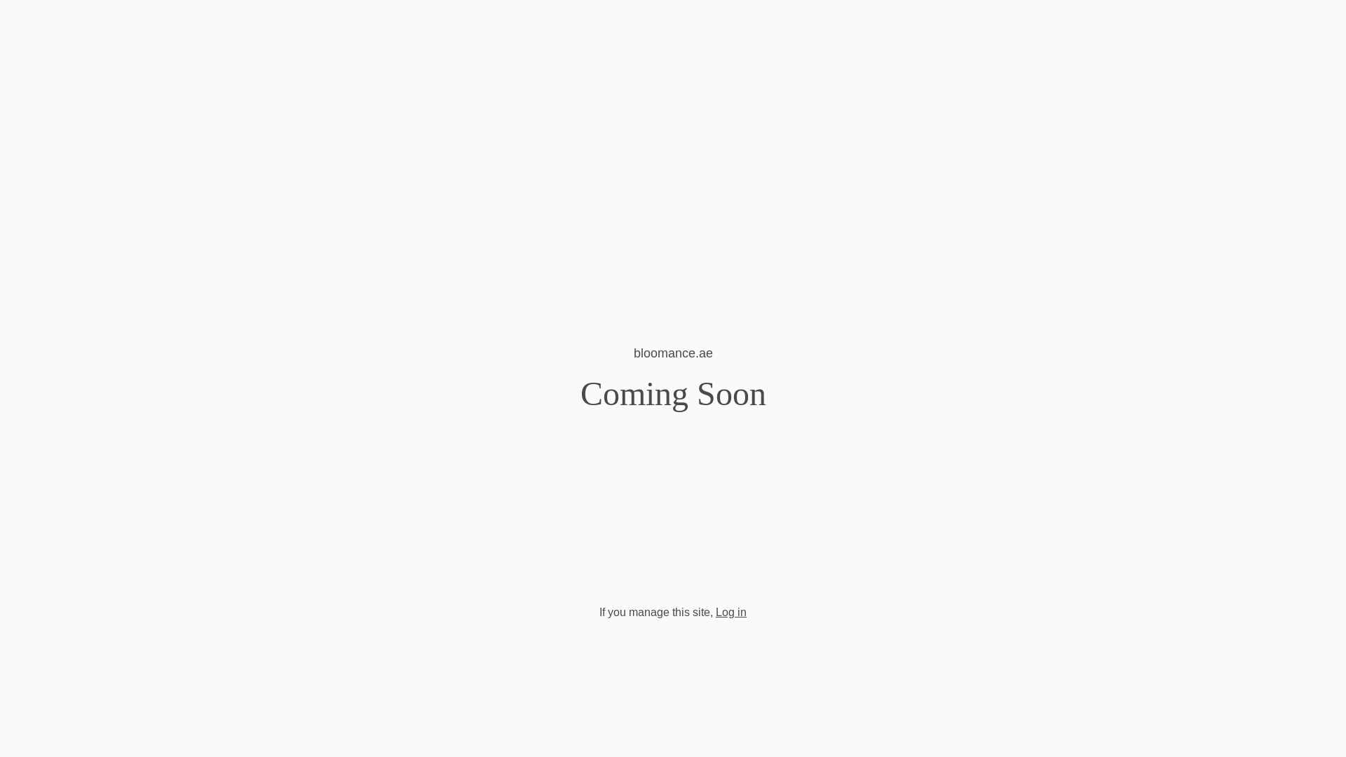 website screenshot of https://bloomance.ae/