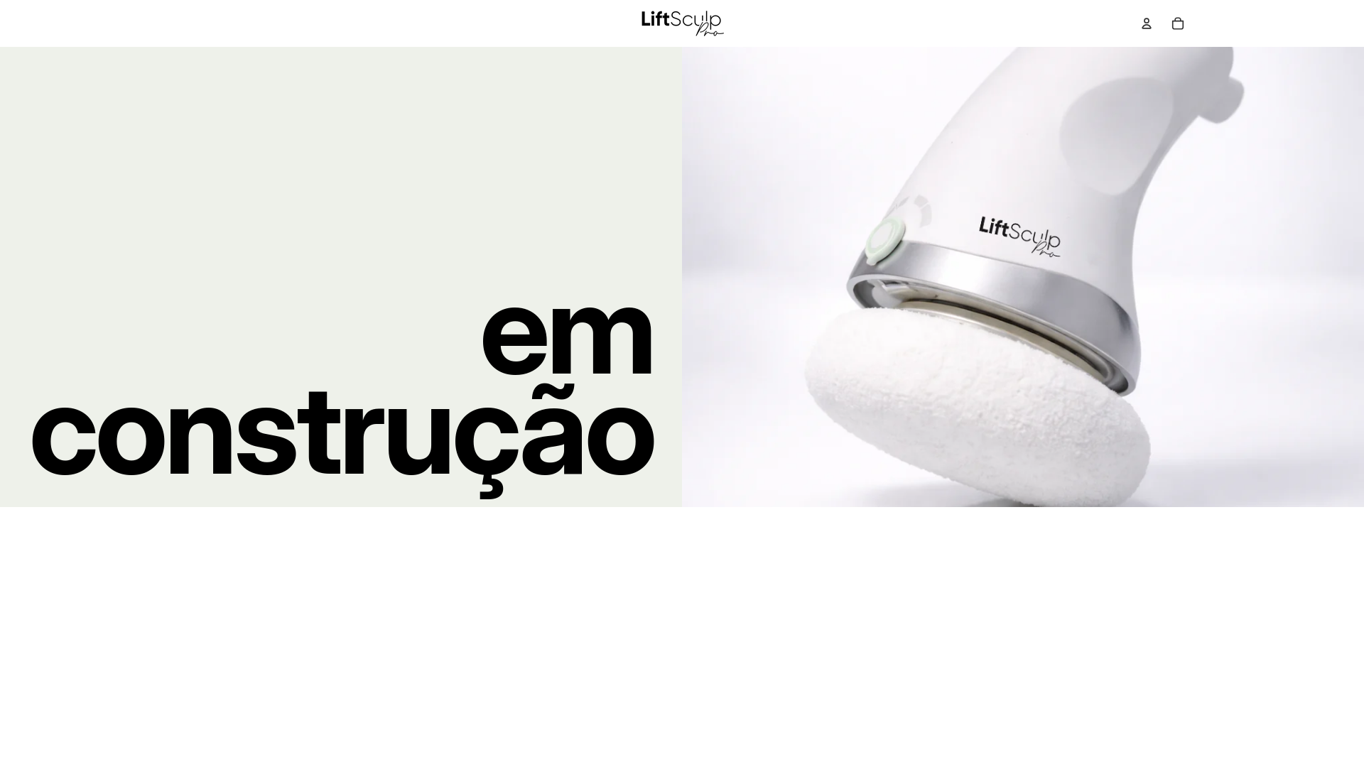 website screenshot of https://liftsculp.com.br/