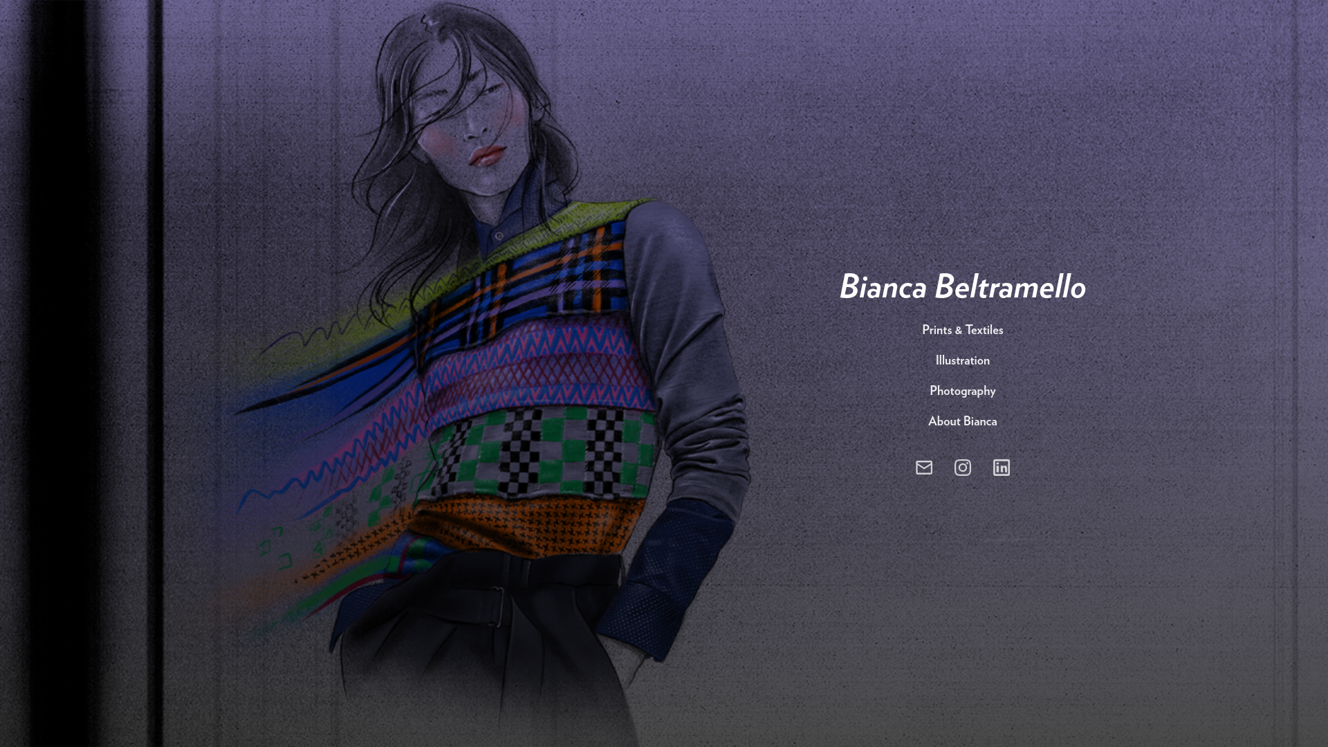 website screenshot of https://bianca-portfolio.pages.dev/