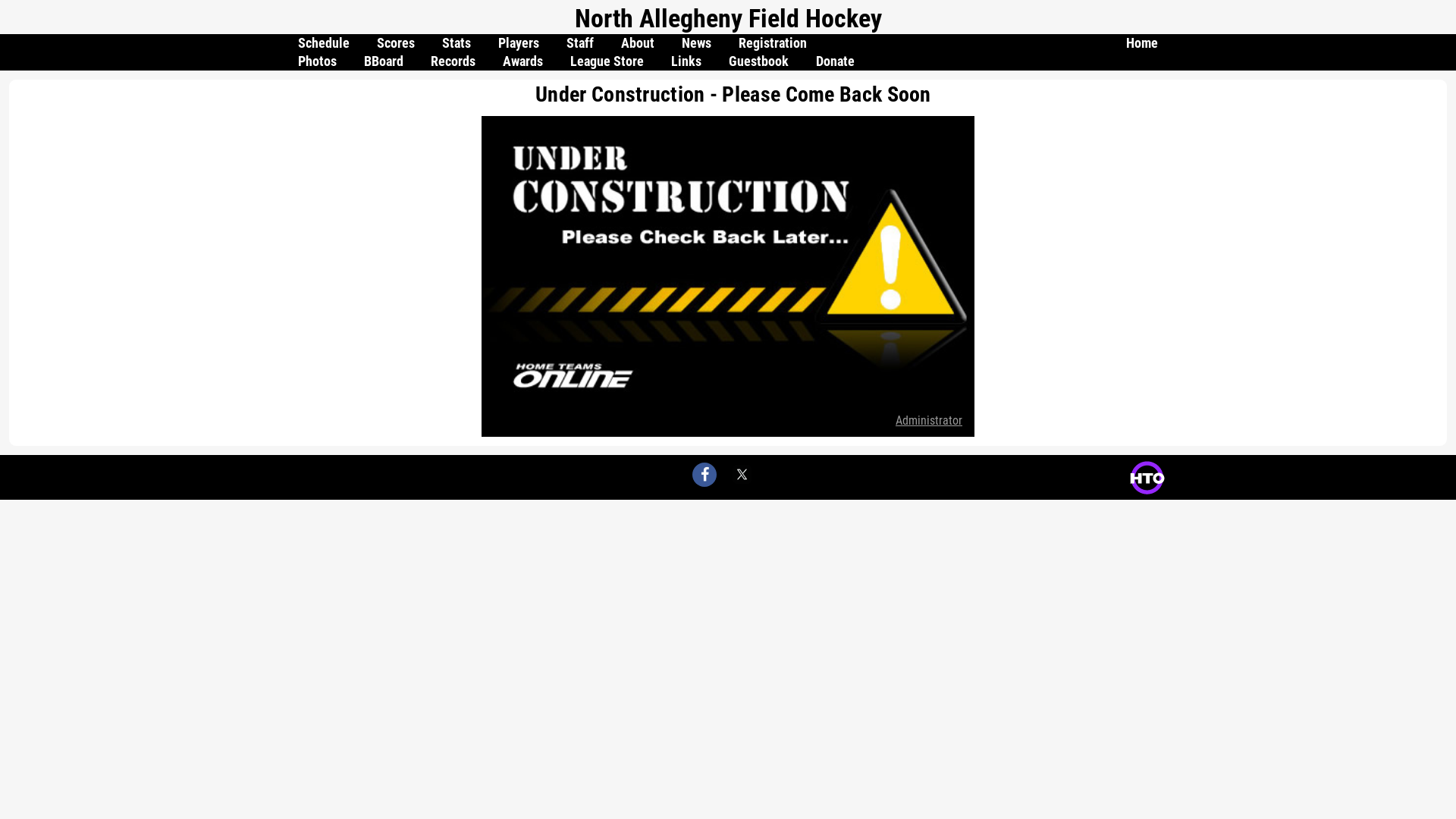 website screenshot of https://nafieldhockey.com/