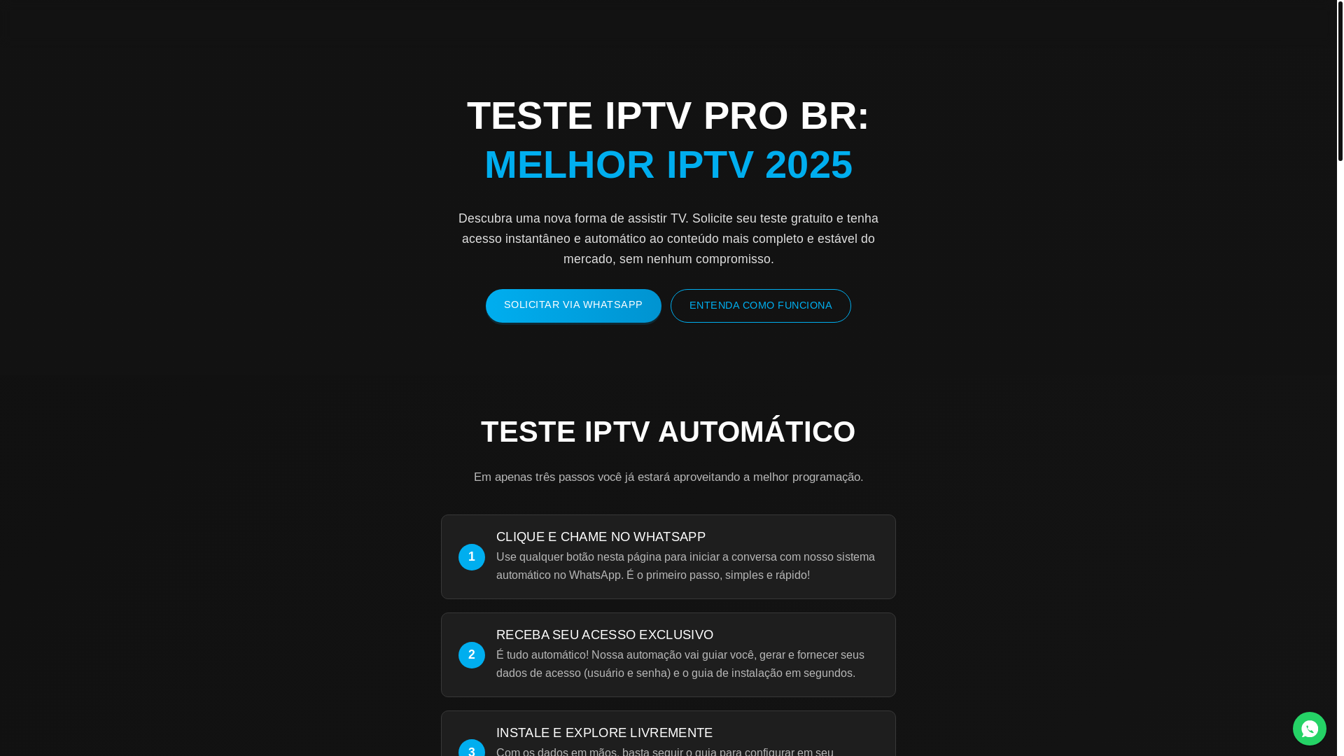 website screenshot of https://teste-iptvpro.pages.dev/