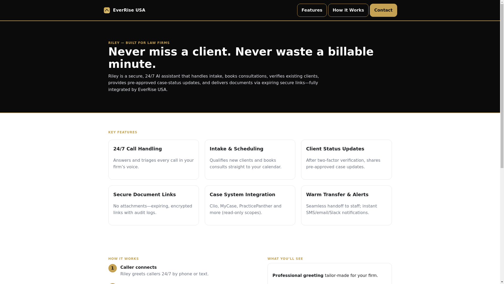 website screenshot of https://everriseusa.org/