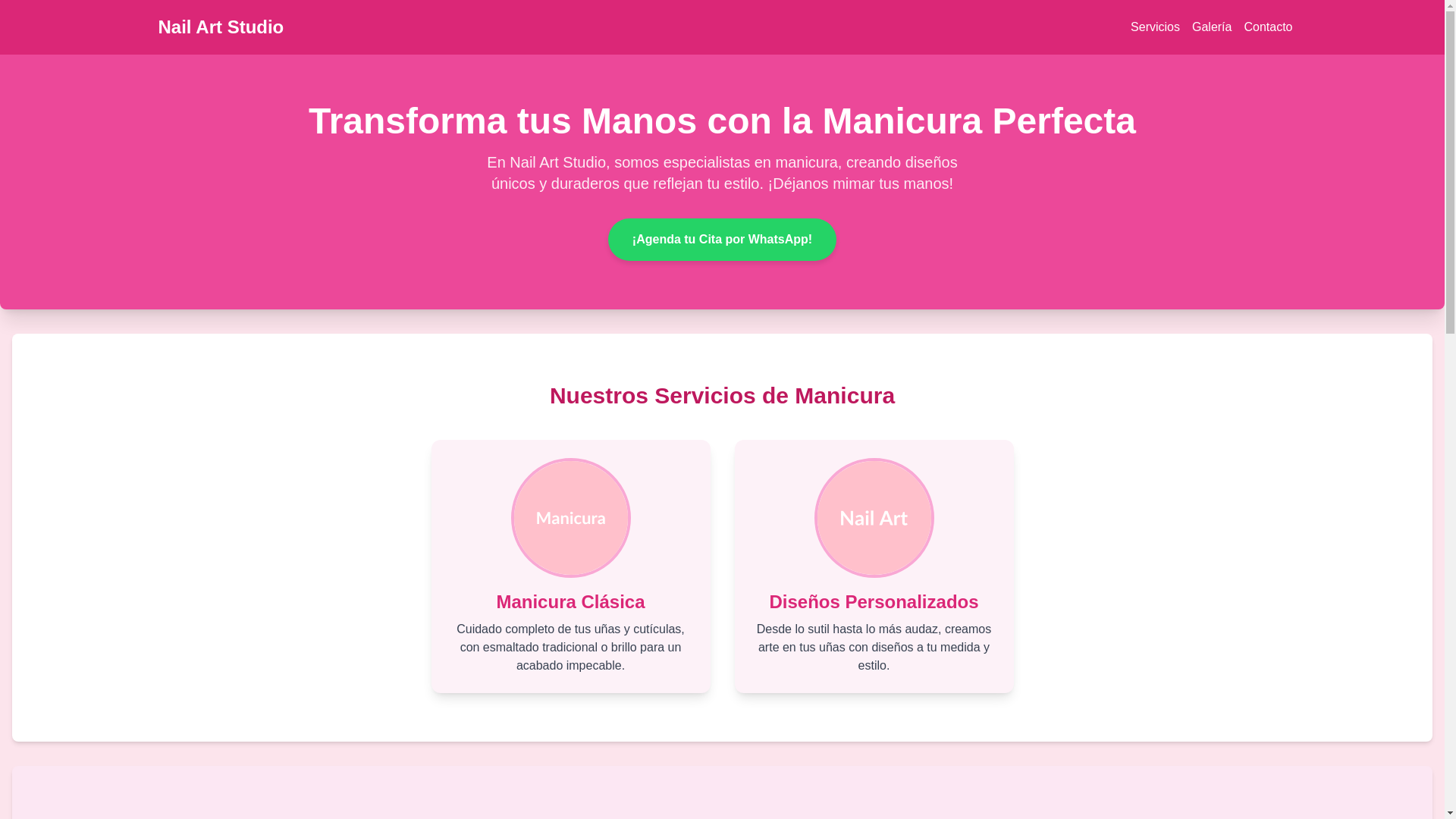 website screenshot of https://manicura.pages.dev/