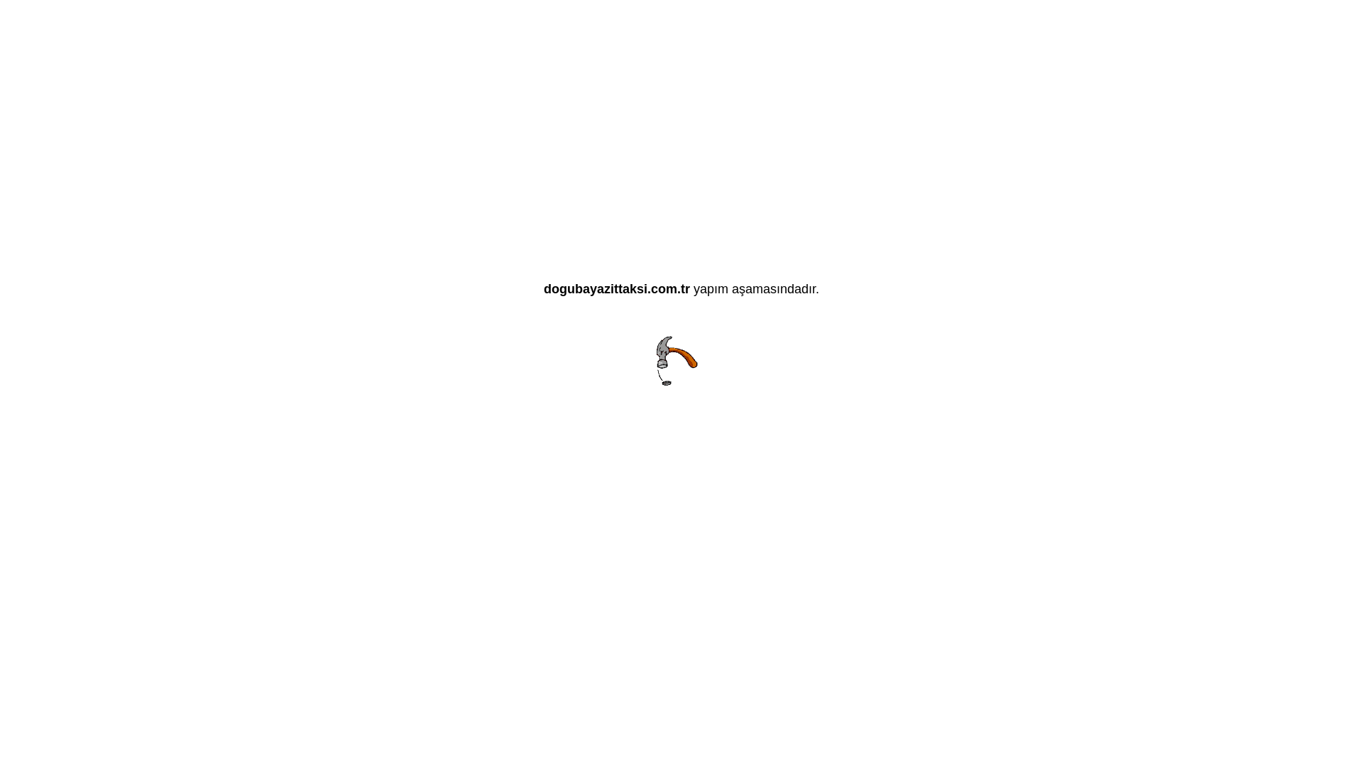 website screenshot of https://dogubayazittaksi.com.tr/