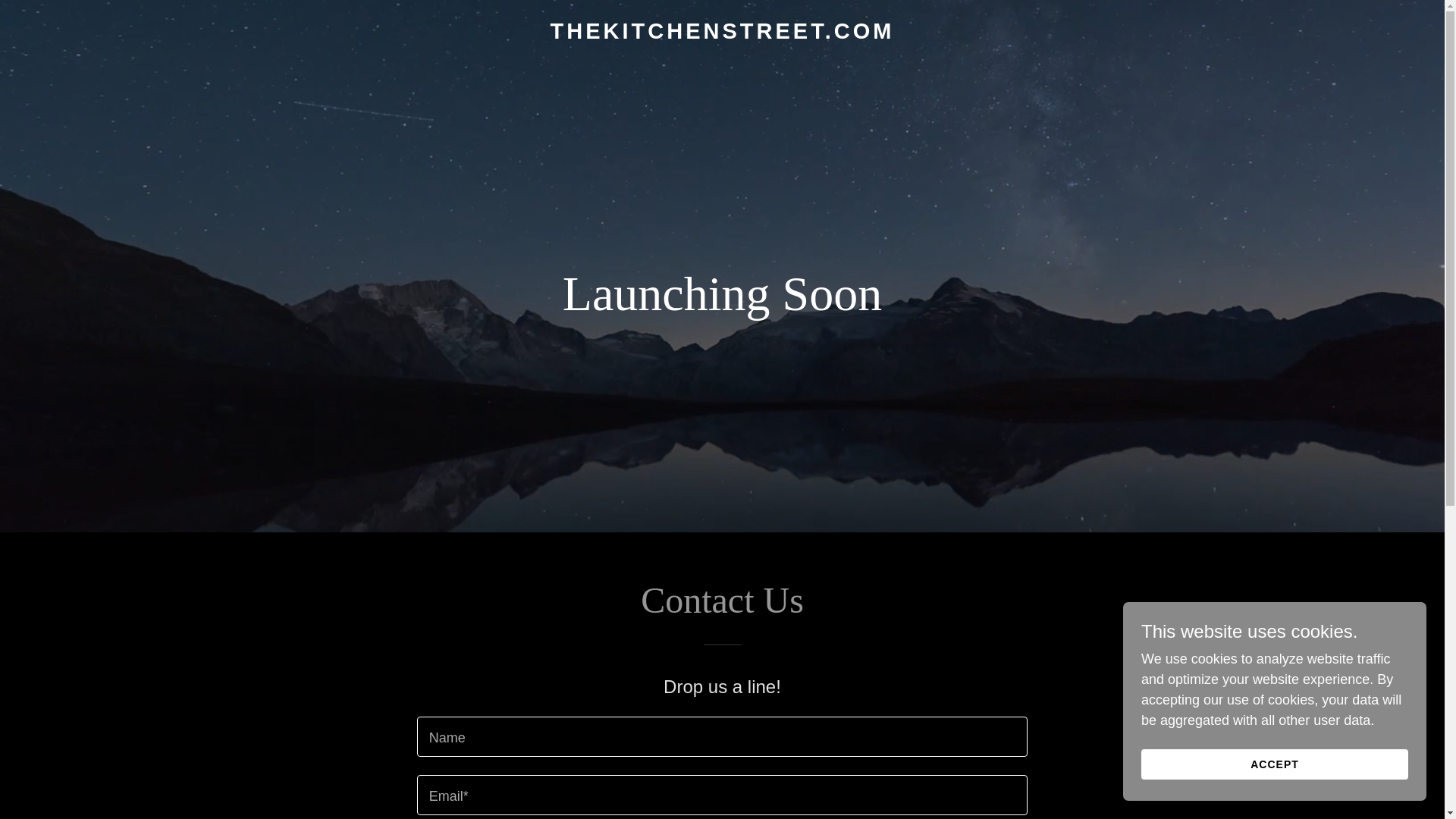 website screenshot of https://thekitchenstreet.com/