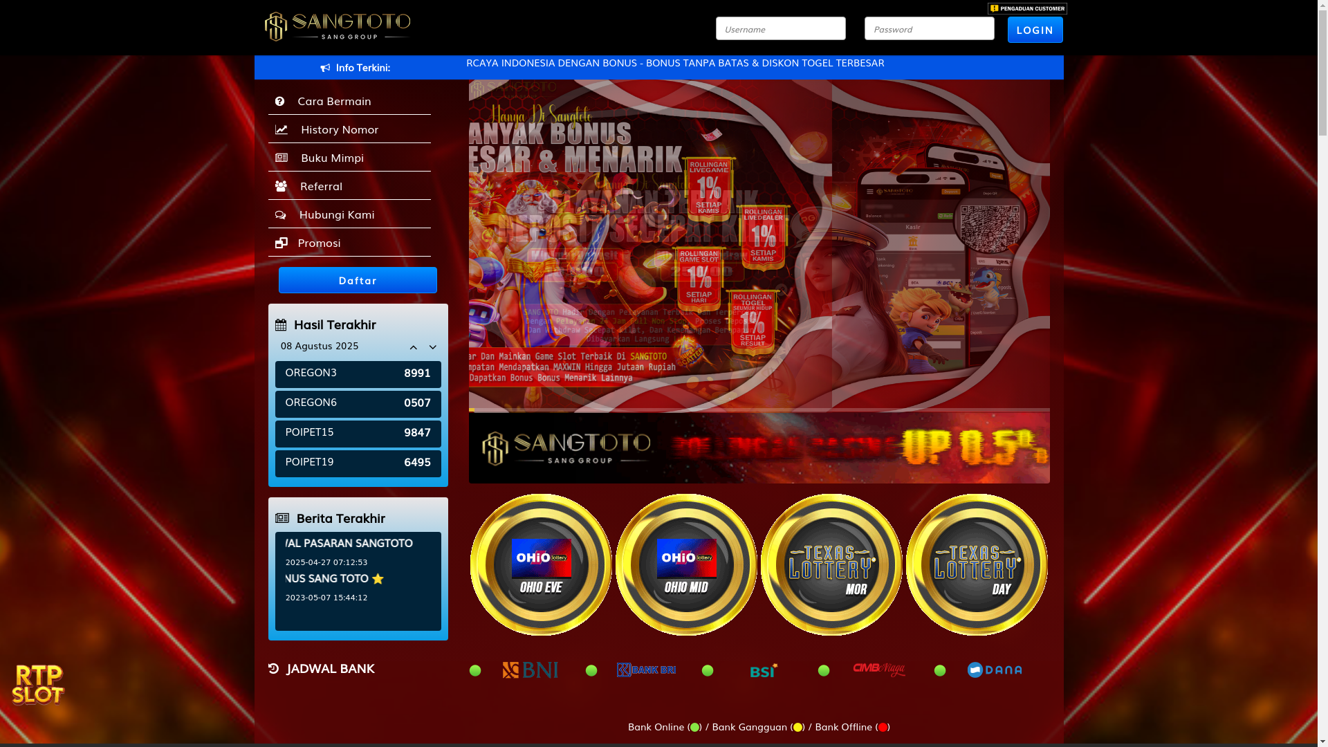 website screenshot of https://sangtoto75.com/