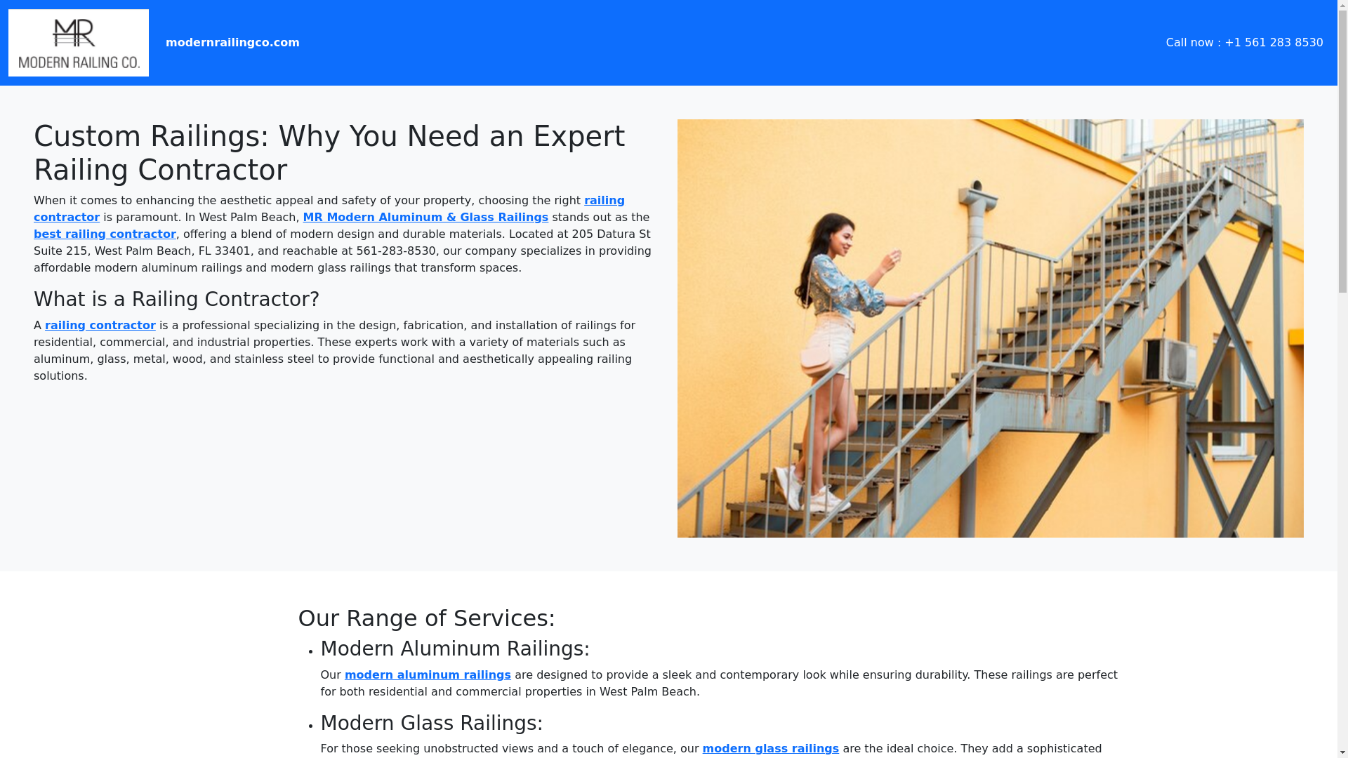 website screenshot of https://customrailingswhyyouneedanexpertrailingcontractor.pages.dev/