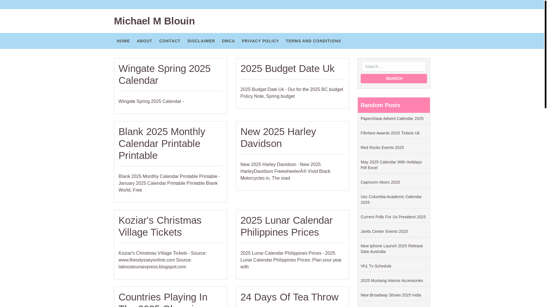 website screenshot of https://michaelmblouinj.pages.dev/