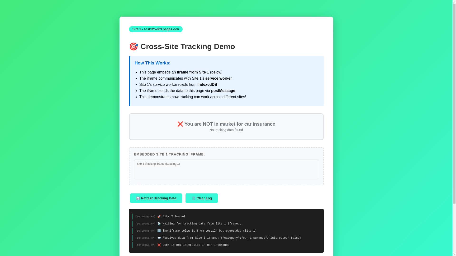 website screenshot of https://test125-8r3.pages.dev/