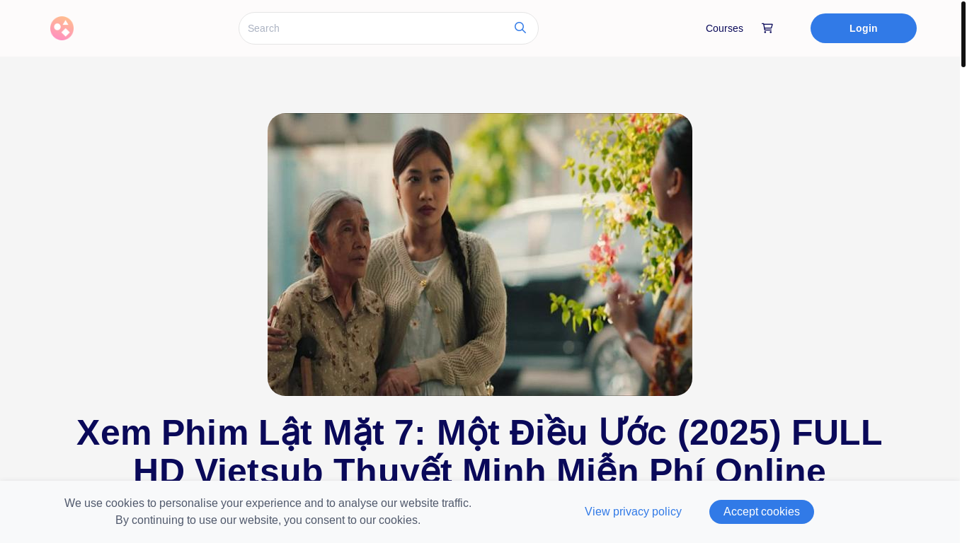 website screenshot of https://latmat7fullhd4138.graphy.com/courses/phim-lat-mat-7-Full-hd-Vietsub