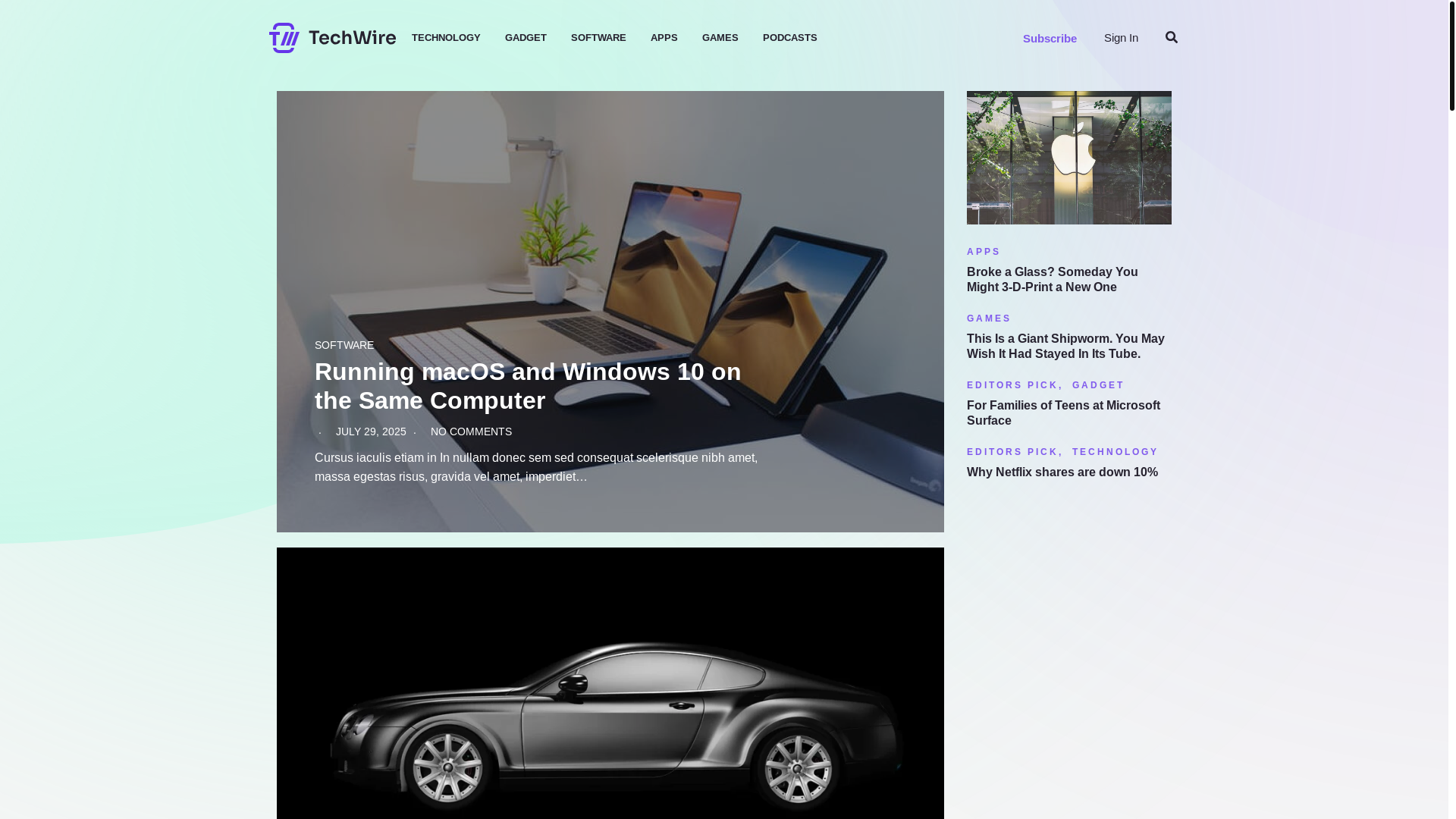 website screenshot of https://autoinnovation.blog/