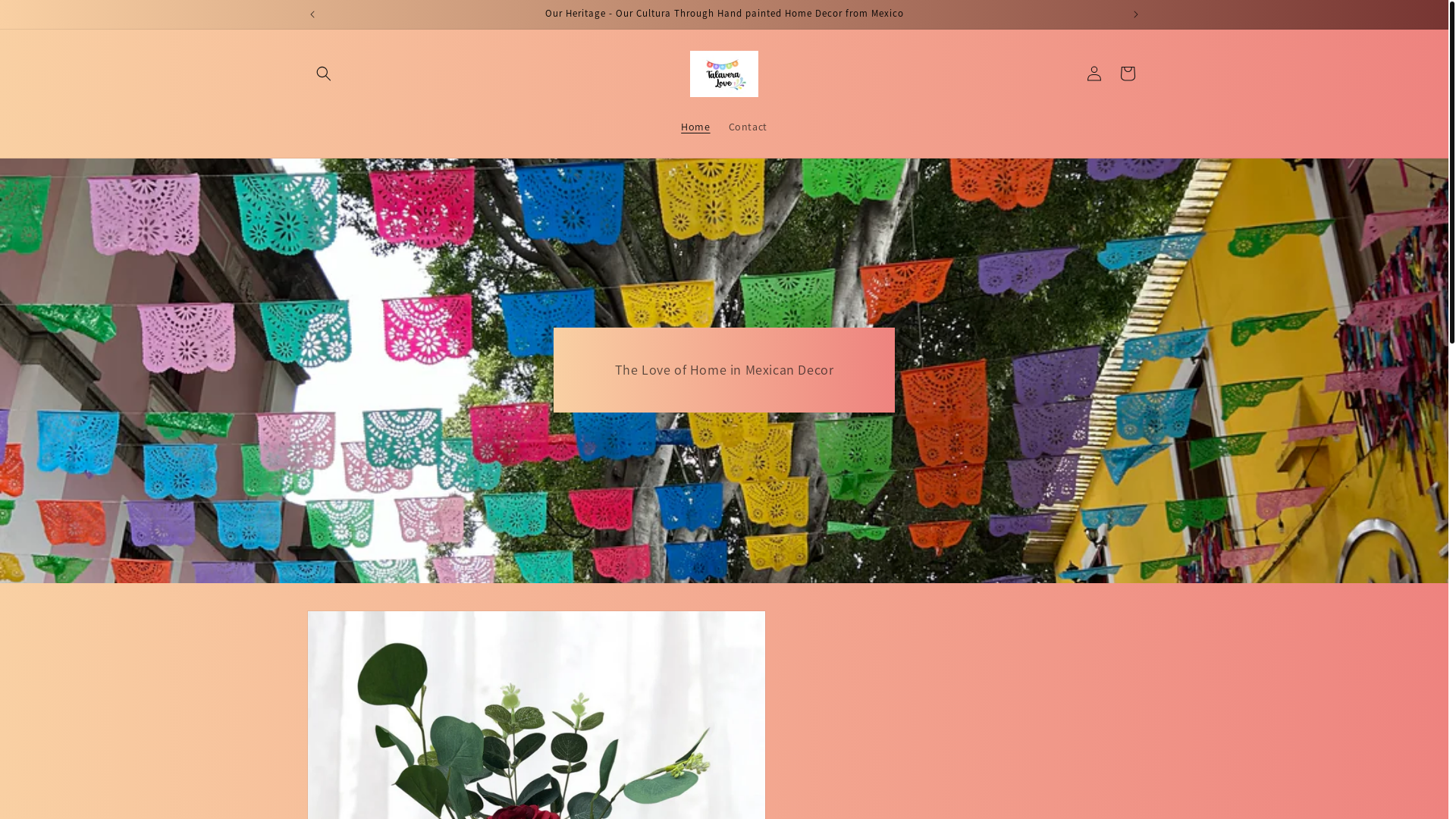 website screenshot of https://talaveralove.com/