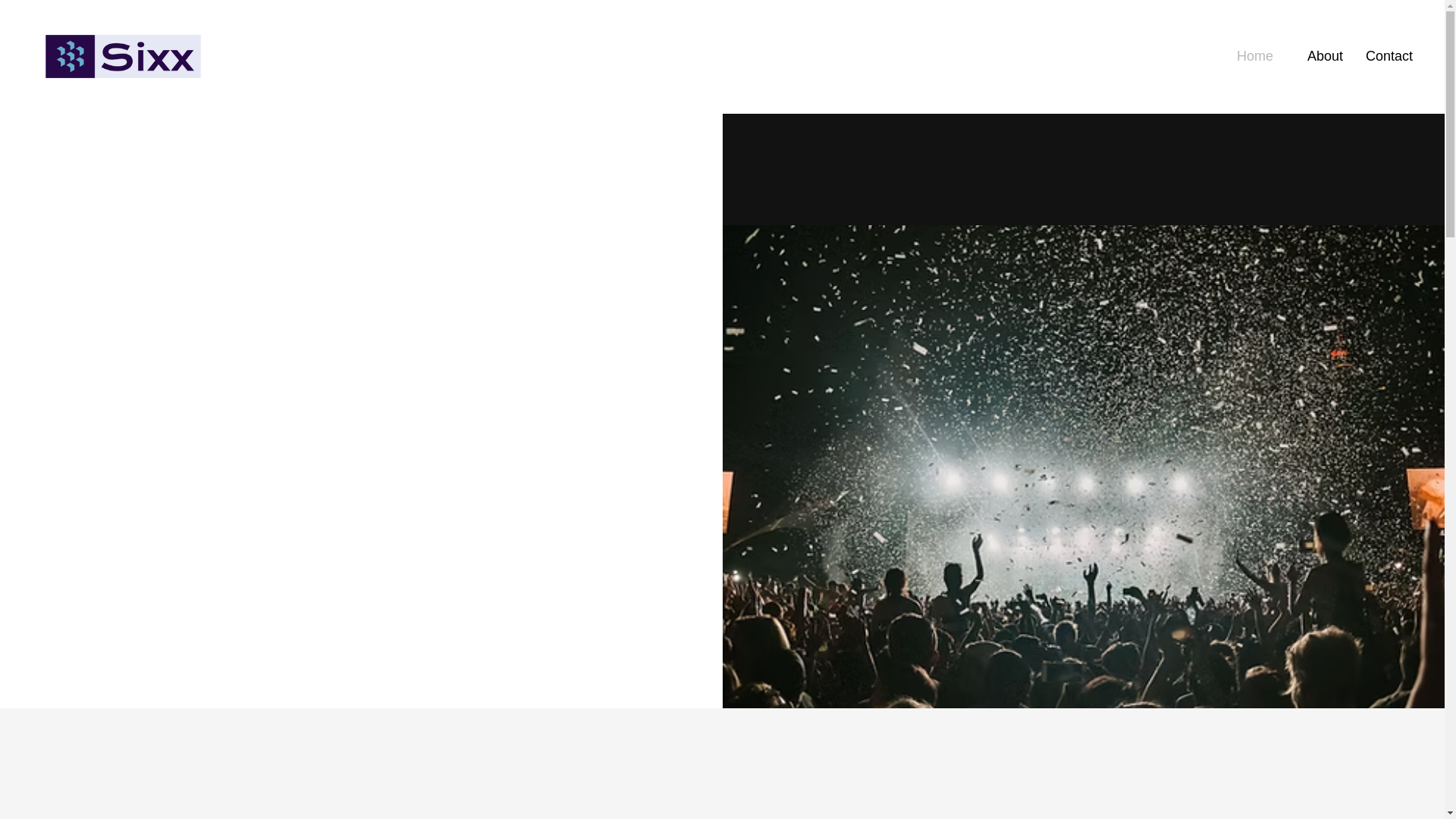 website screenshot of https://www.sixxinc.com/