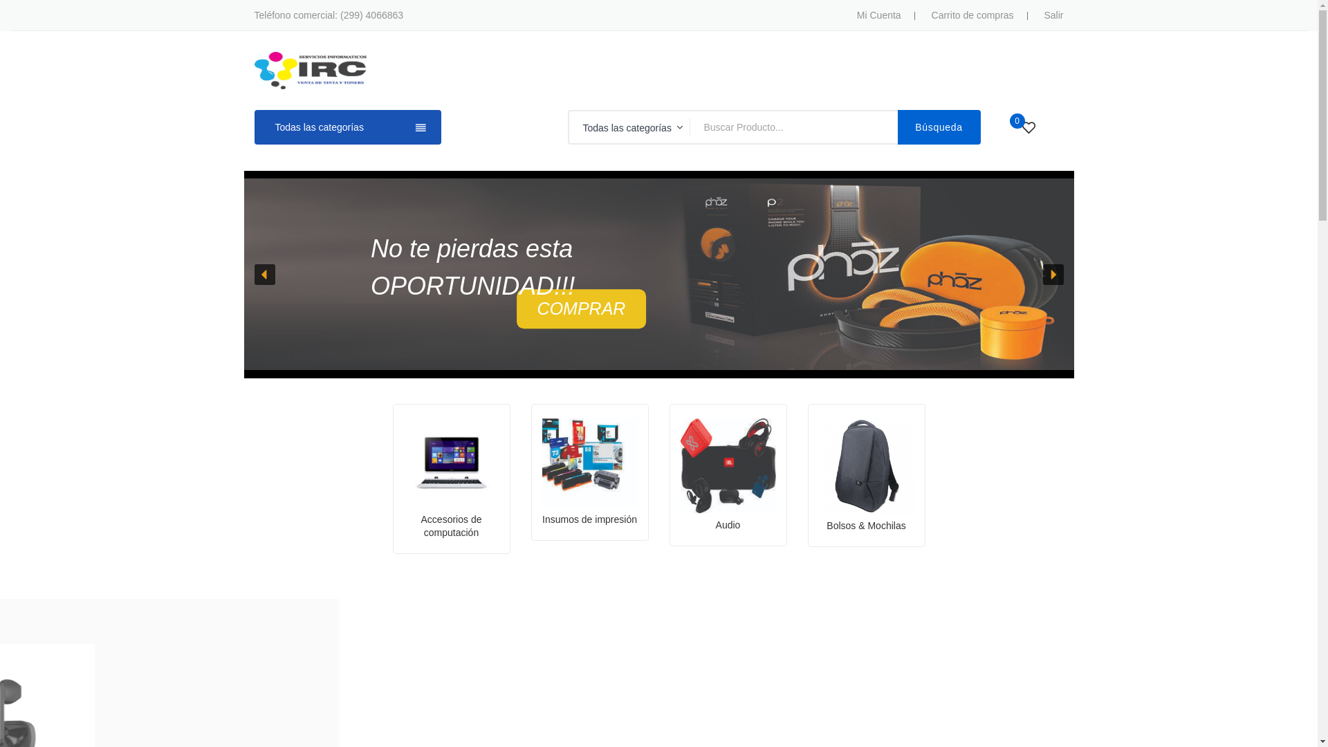 website screenshot of https://tecknia.com.ar/