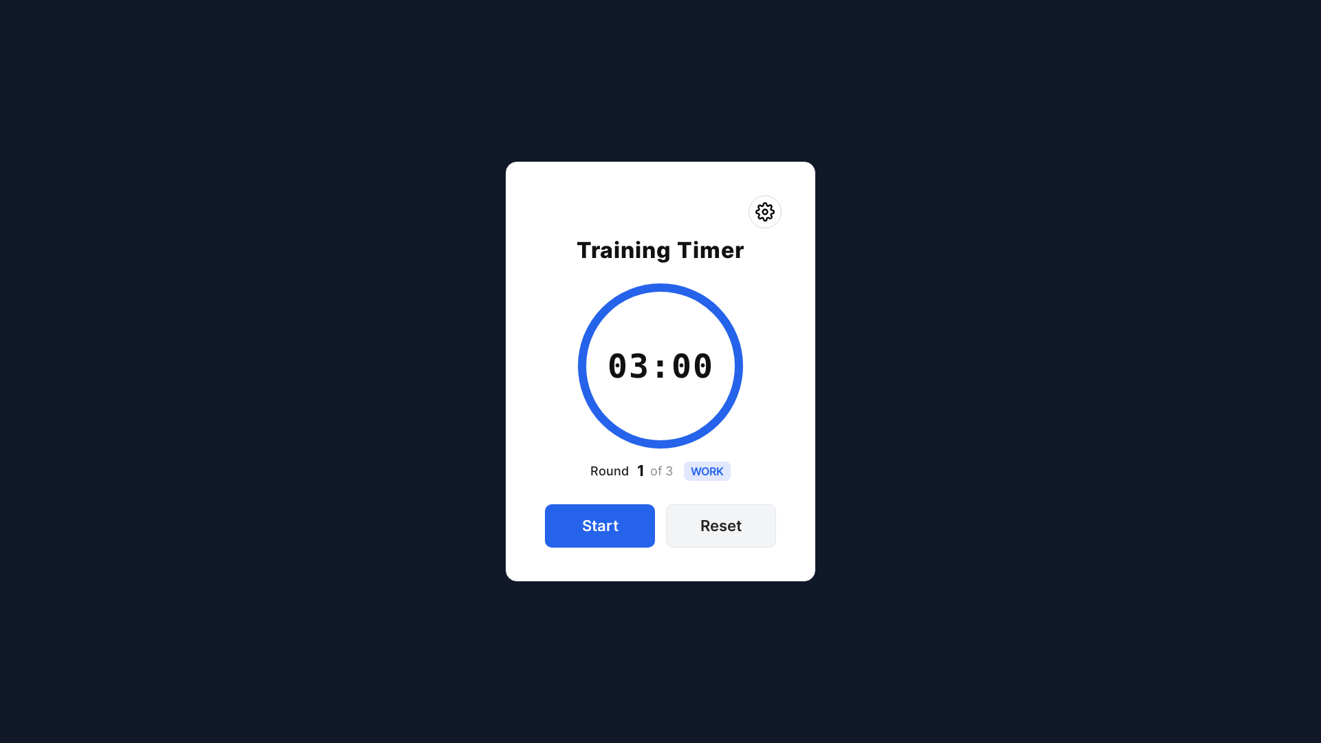 website screenshot of https://trainingclock.com/