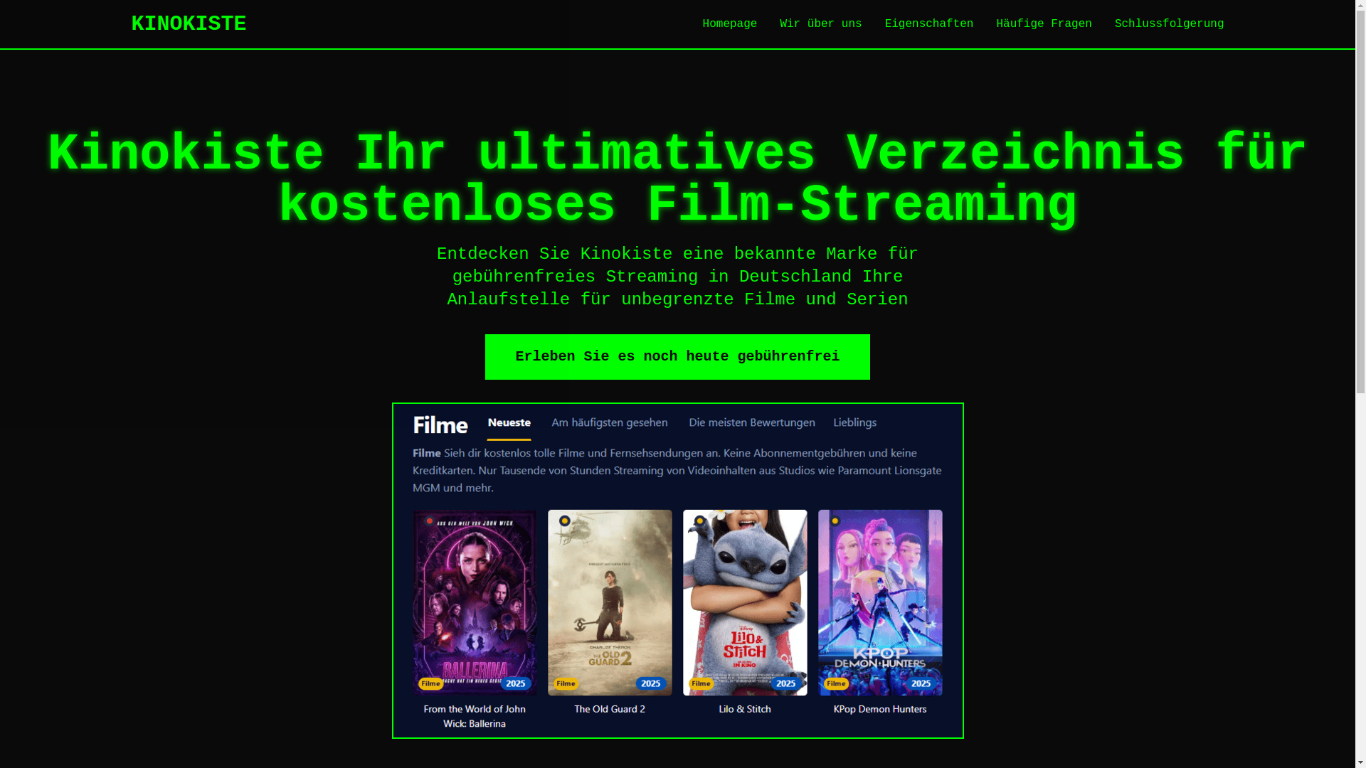 website screenshot of https://kinokiste-5nw3.pages.dev/