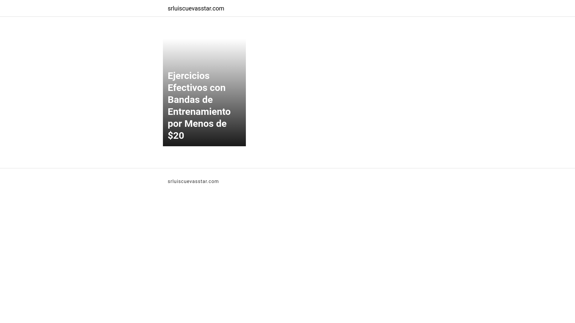 website screenshot of https://srluiscuevasstar.com/
