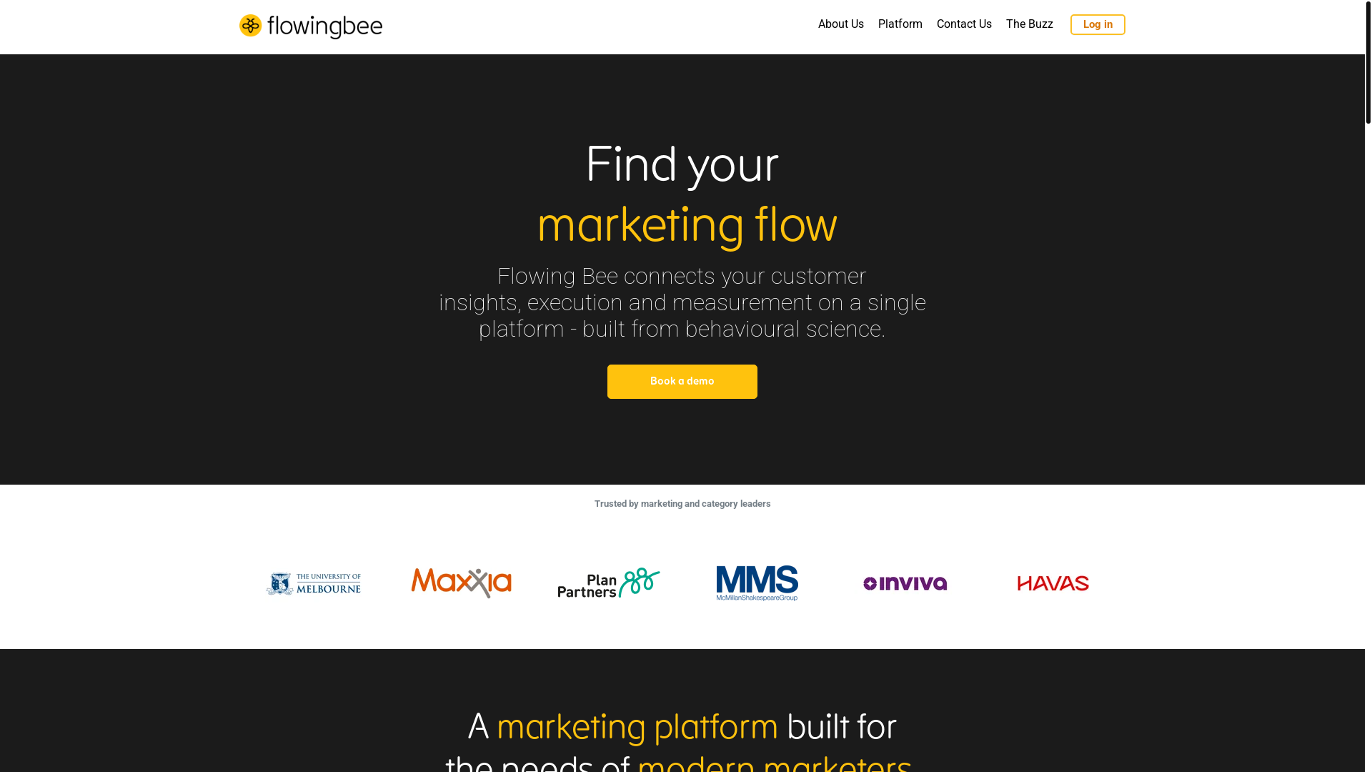 website screenshot of https://flowingbee-cloud.pages.dev/